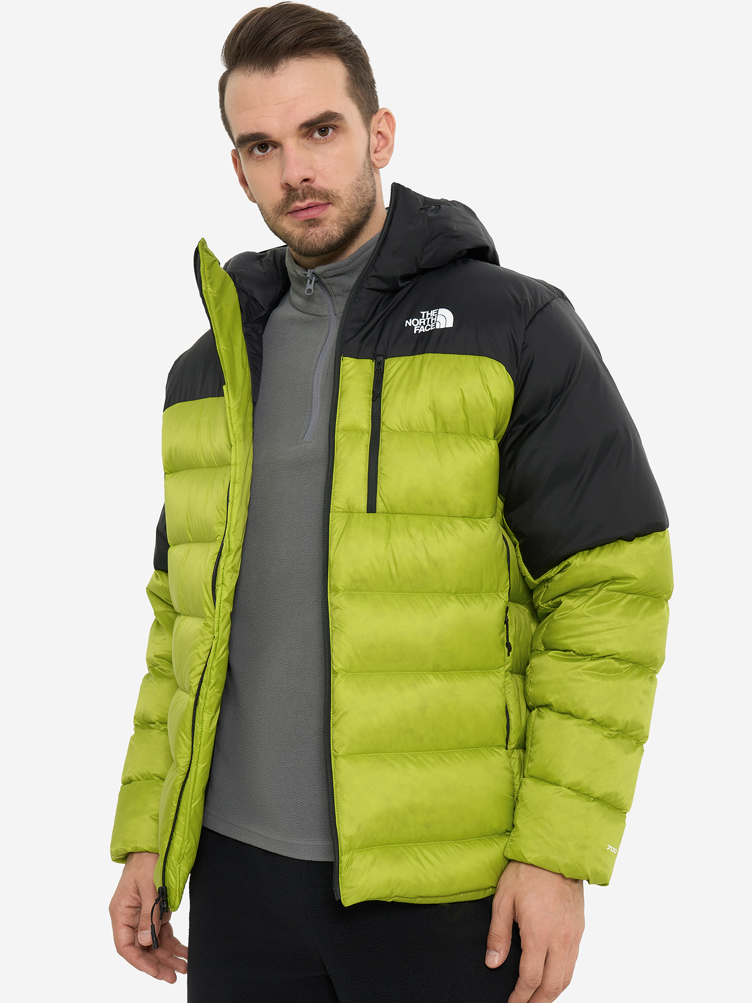 фото Пуховик мужской the north face kalix, зеленый