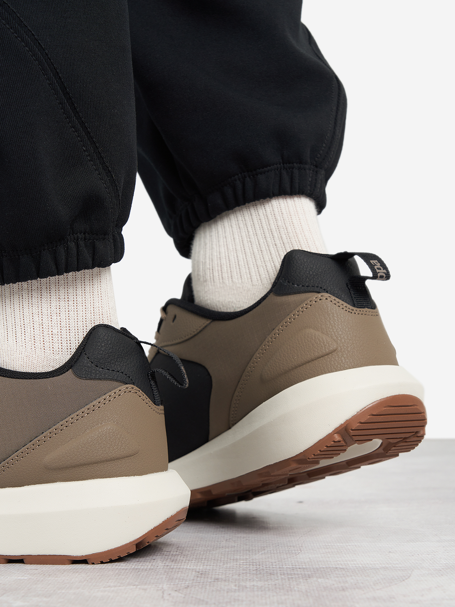 фото Кроссовки мужские kappa authentic run txt, черный