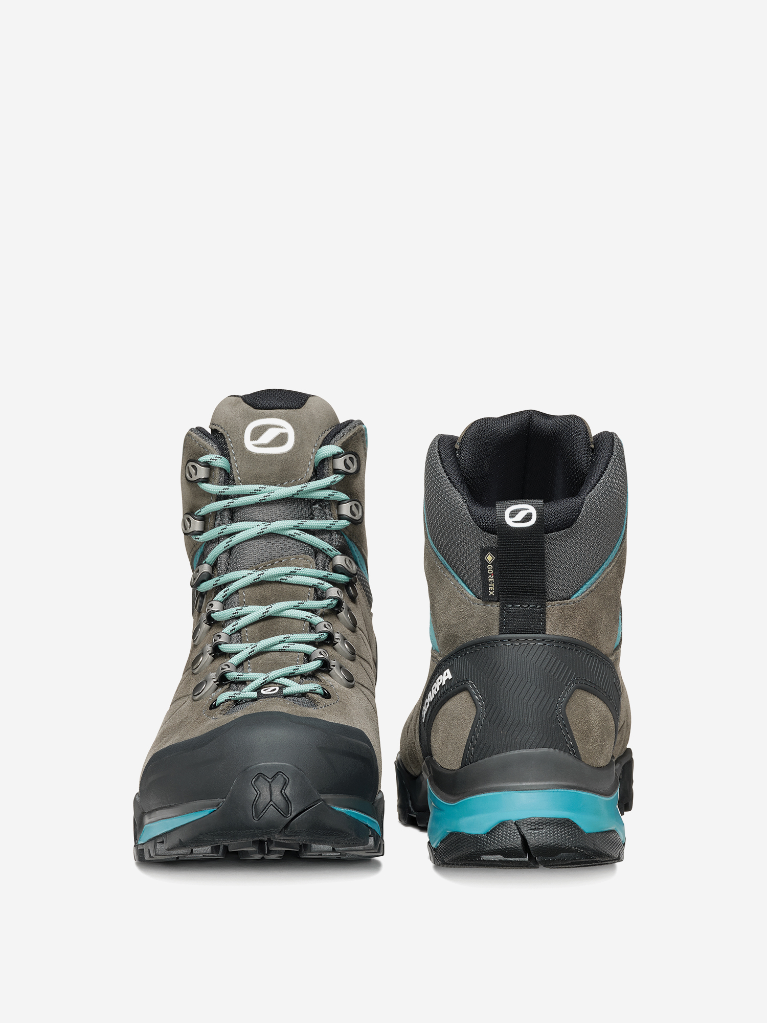 фото Ботинки женские scarpa zg trek gtx, серый