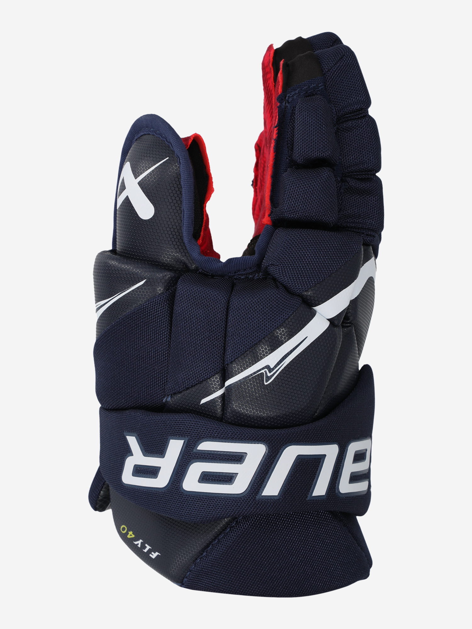 фото Перчатки хоккейные детские bauer vapor fly40 int, синий