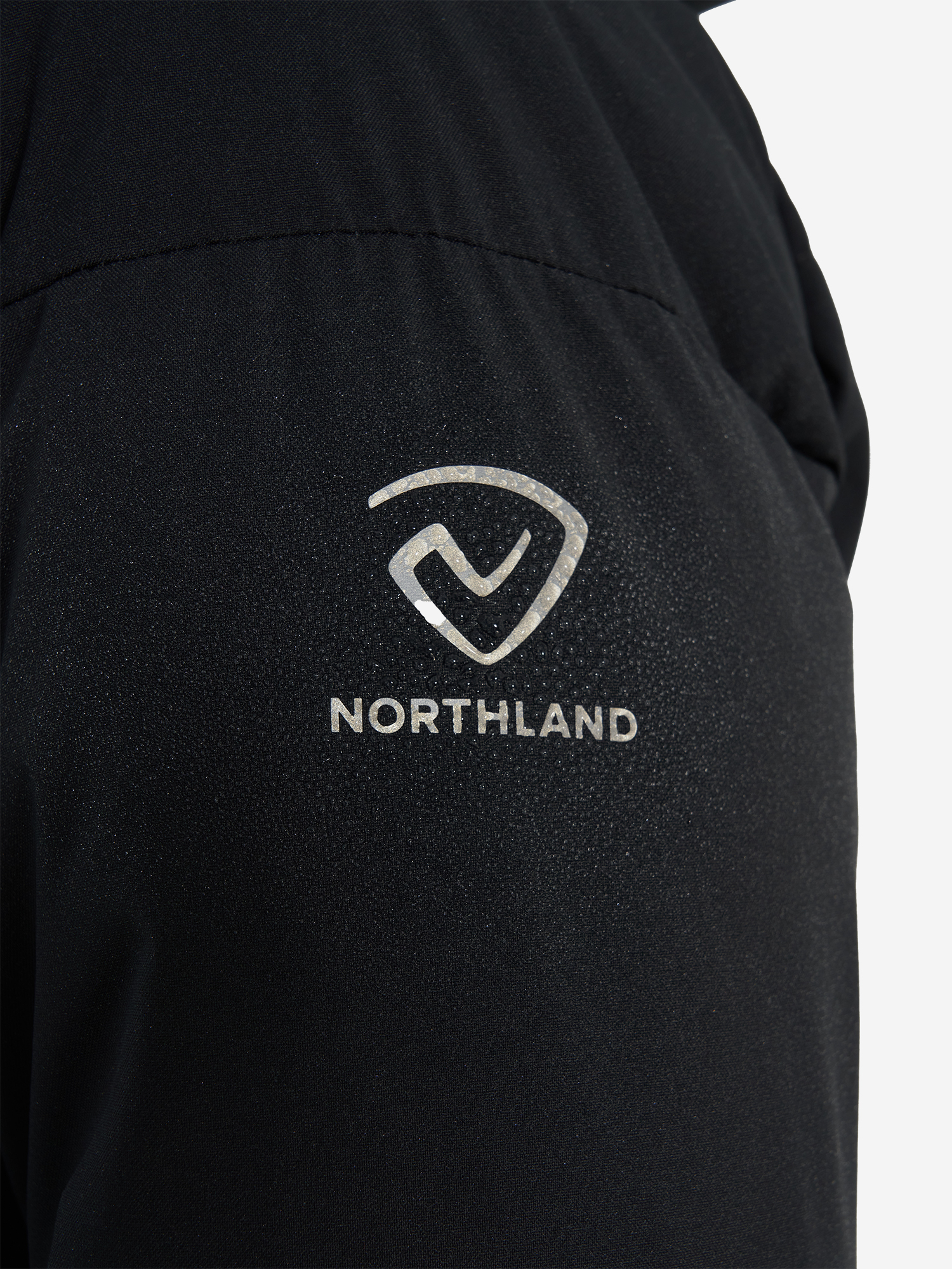 фото Пуховик женский northland, черный