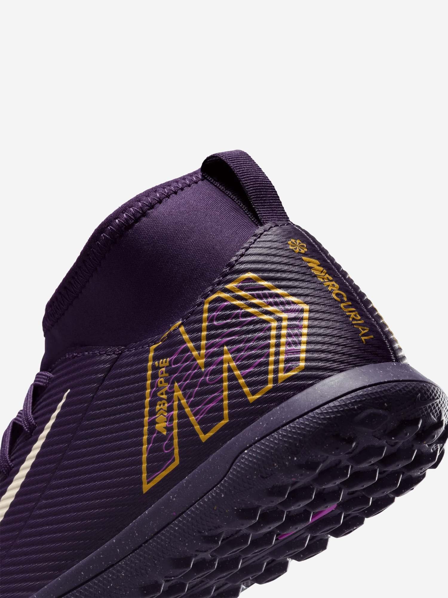 фото Бутсы для мальчиков nike superfly 10 club km tf, фиолетовый