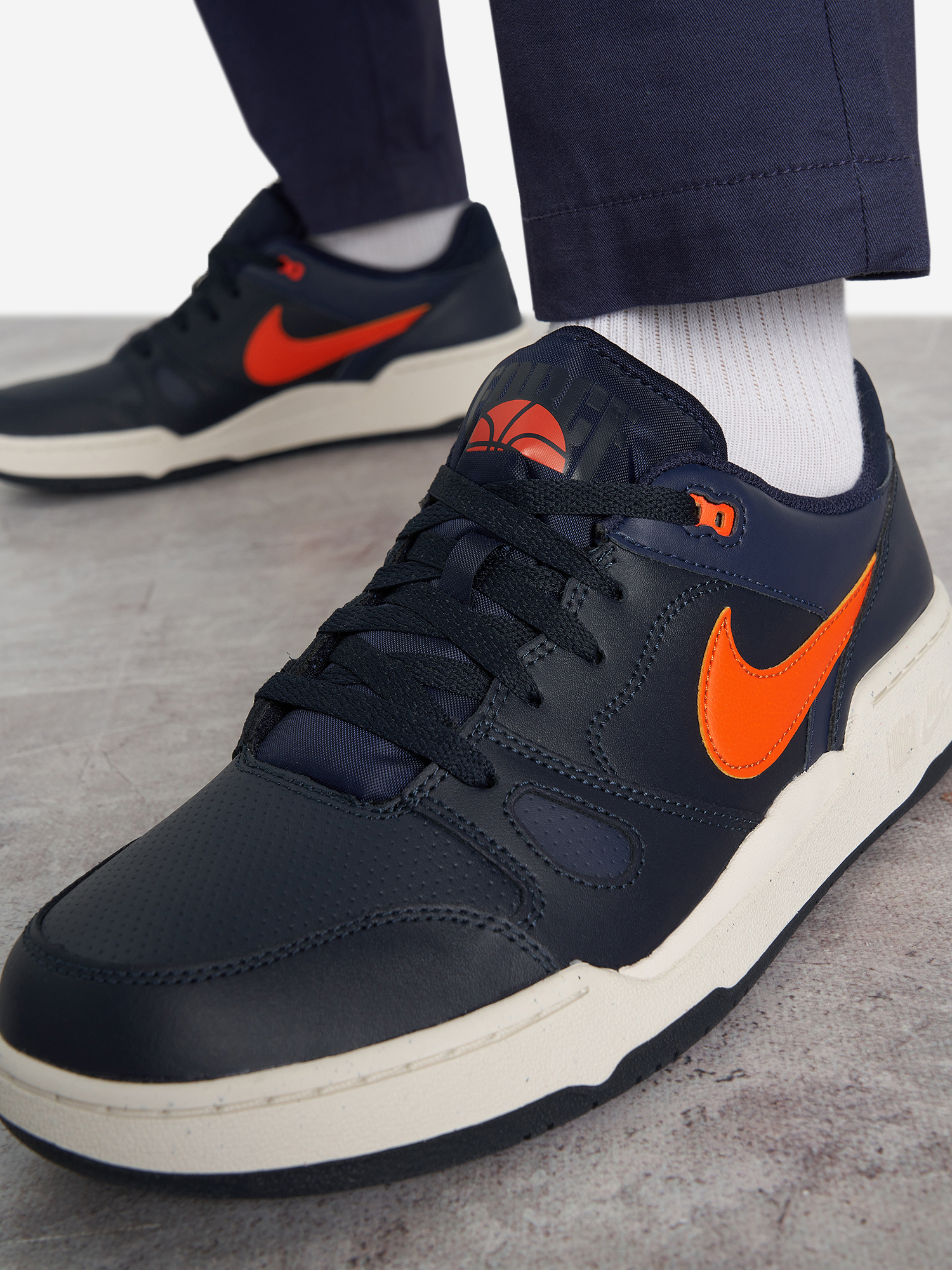 фото Кеды мужские nike full force low, синий