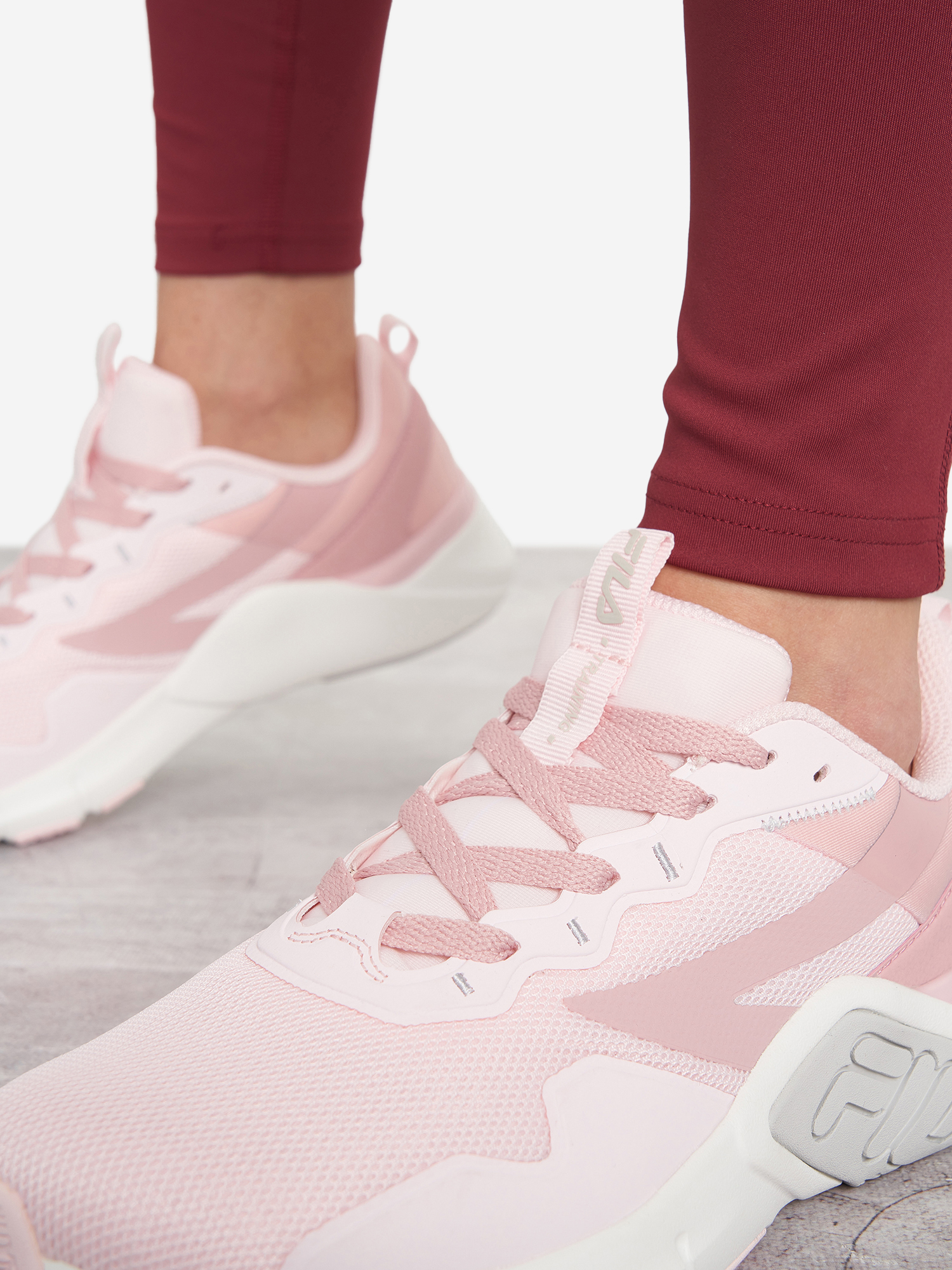 фото Кроссовки женские fila titan, розовый