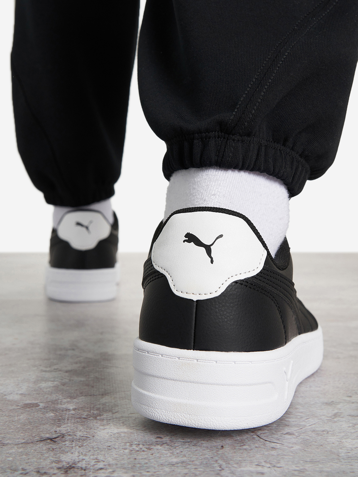 фото Кеды женские puma court lally, черный