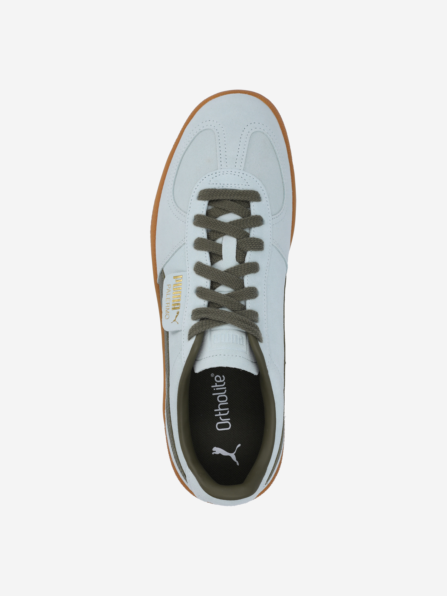 фото Кеды мужские puma palermo, зеленый