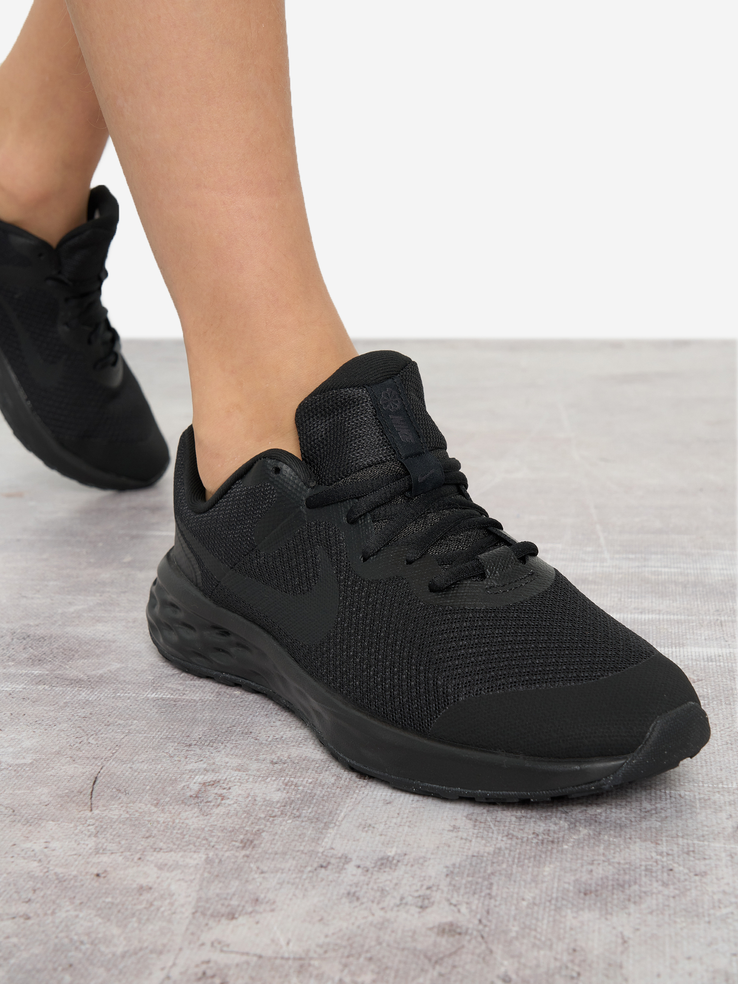 фото Кроссовки для мальчиков nike revolution 6 nn gs, черный