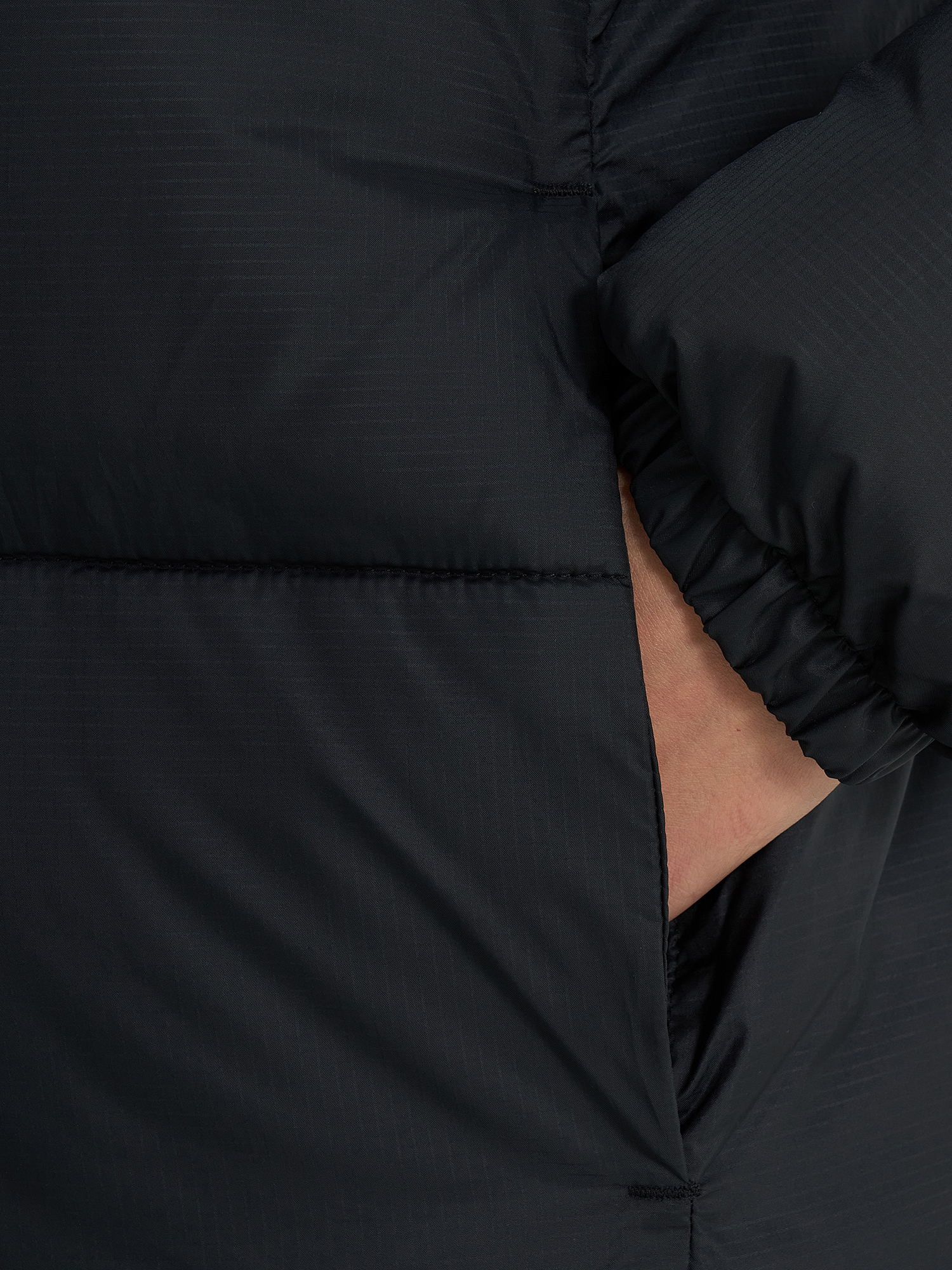 фото Куртка утепленная женская columbia puffect ii mid hooded jacket, черный