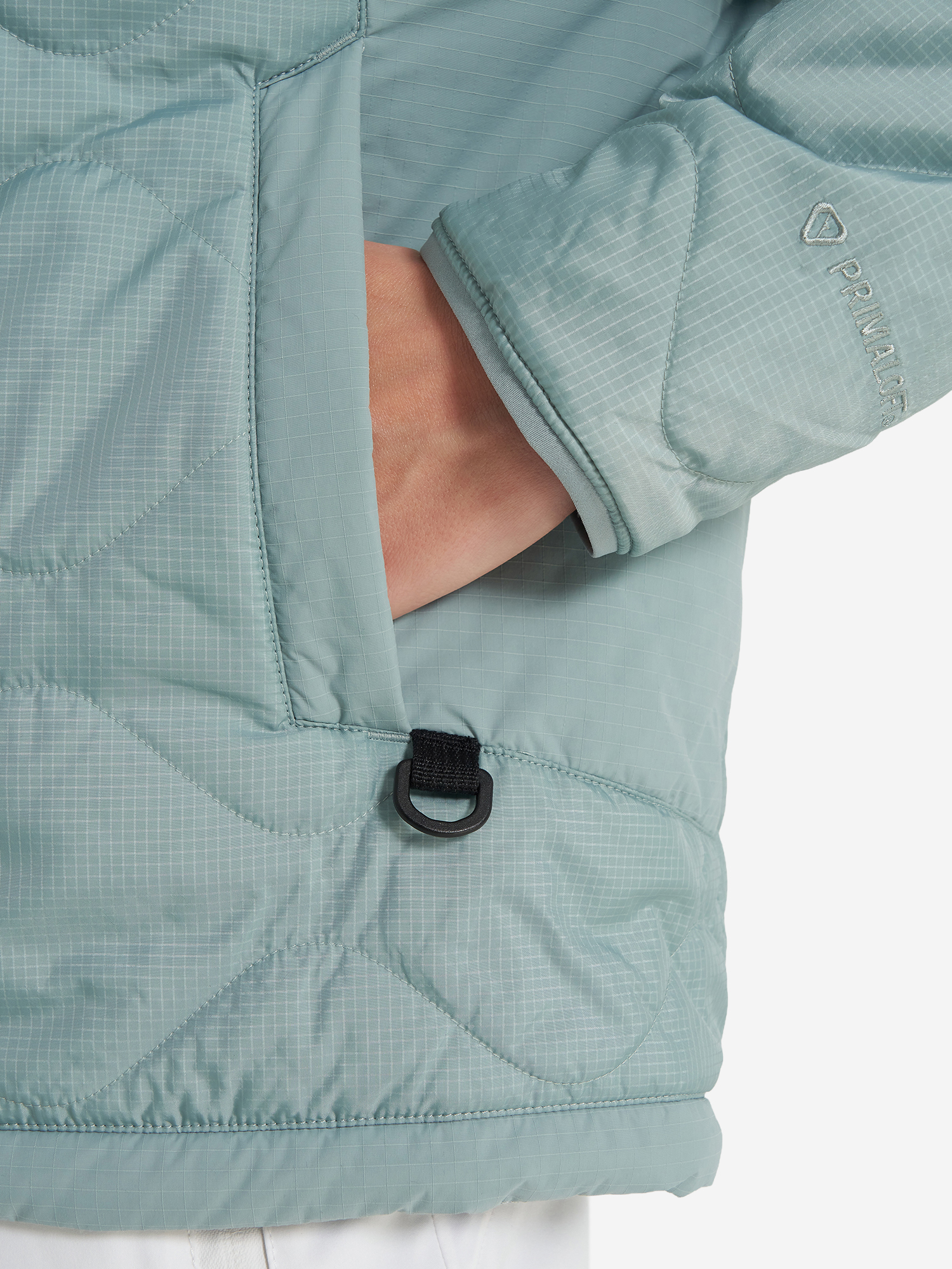 фото Куртка утепленная женская mountain hardwear après pro, голубой