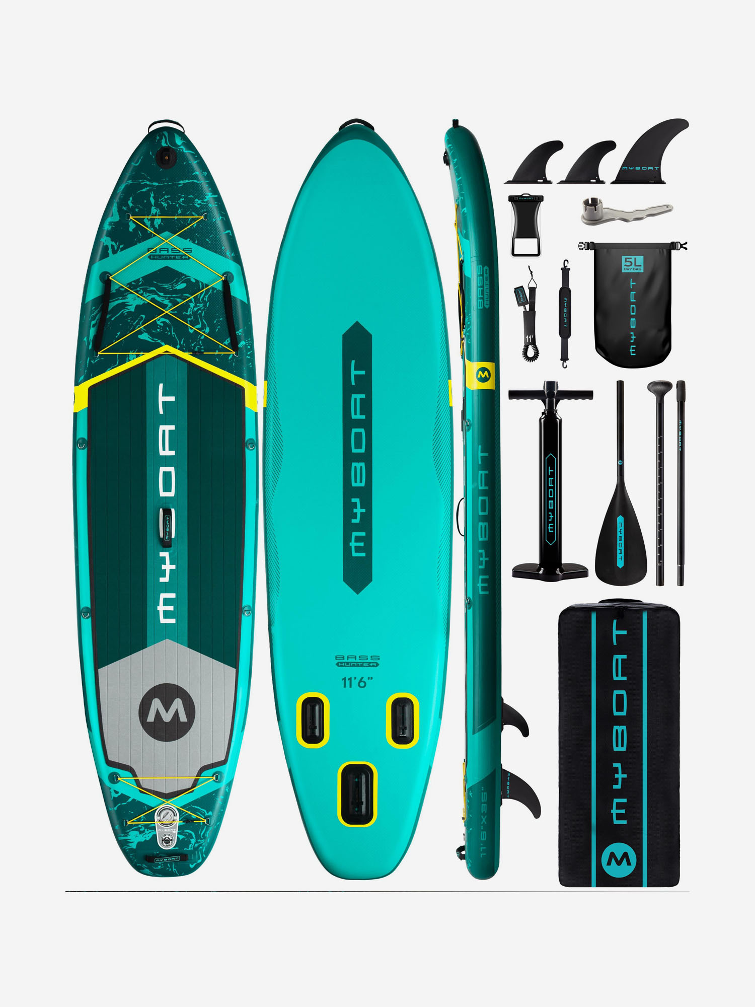 Надувная двухслойная SUP-доска MYBOAT BASS HUNTER GREEN STD 11'6" 351x86x15см, стандартный комплект / Сап доска для серфинга и отдыха на воде, Зеленый
Надувная двухслойная SUP-доска MYBOAT BASS HUNTER GREEN STD 11'6" 351x86x15см, стандартный комплект / Сап доска для серфинга и отдыха на воде, Зеленый