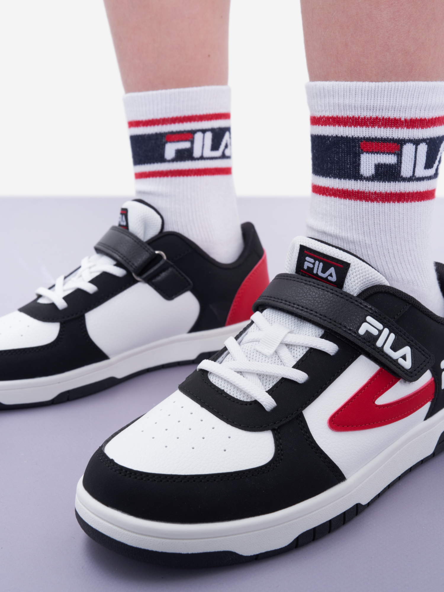 фото Кеды для мальчиков fila fil nxt, белый