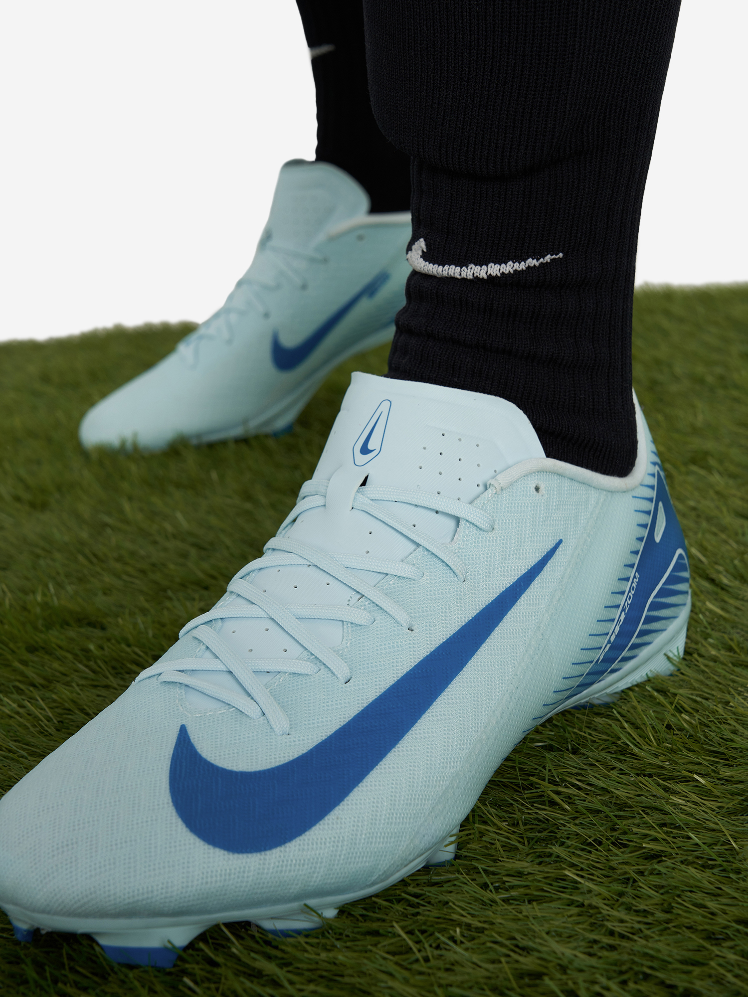 фото Бутсы мужские nike zoom vapor 16 academy fg/mg, синий