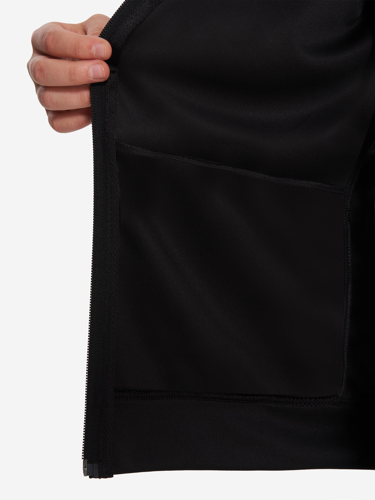 фото Толстовка для мальчиков puma full zip, черный