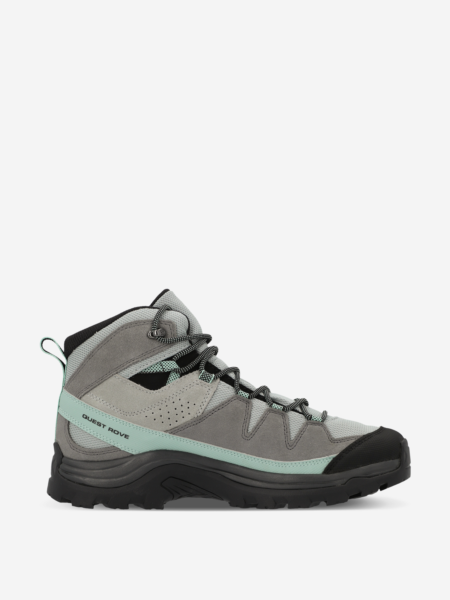 фото Ботинки женские salomon quest rove gtx, серый