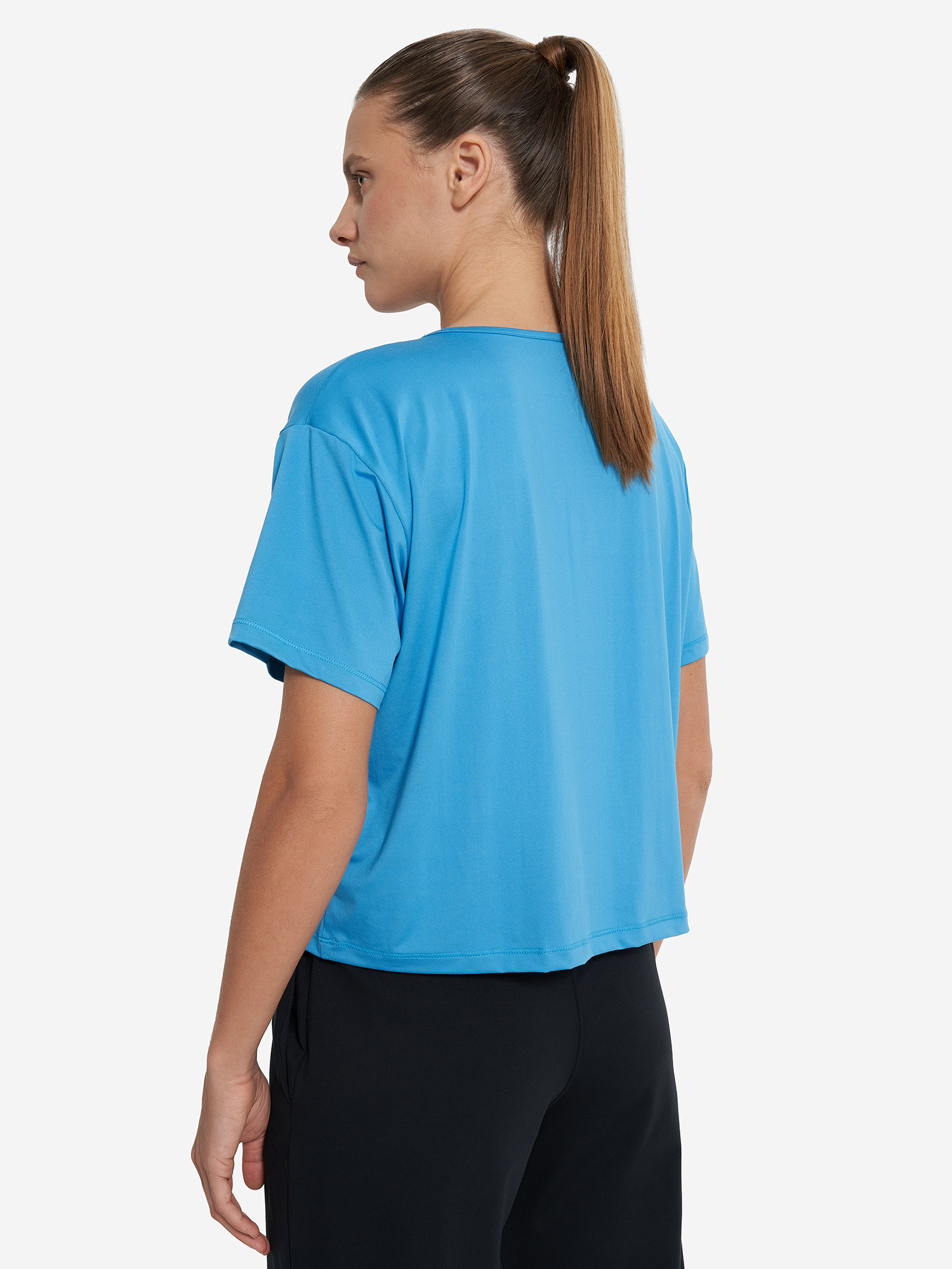 фото Футболка женская under armour motion, синий