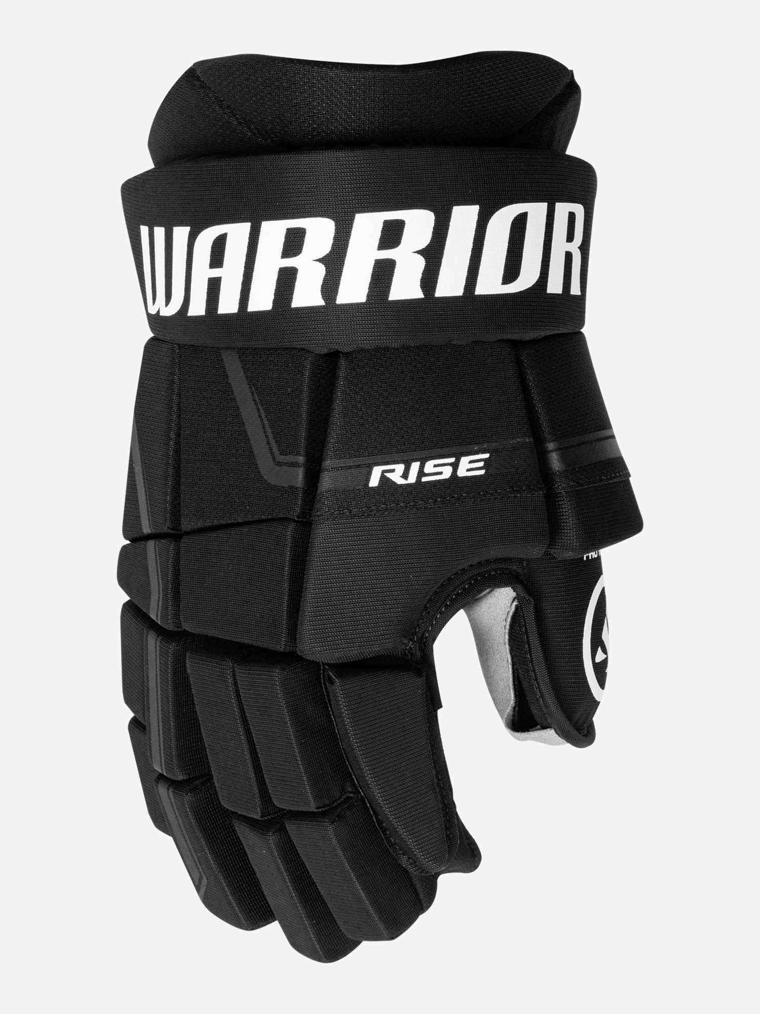 фото Перчатки хоккейные детские warrior rise yth, черный