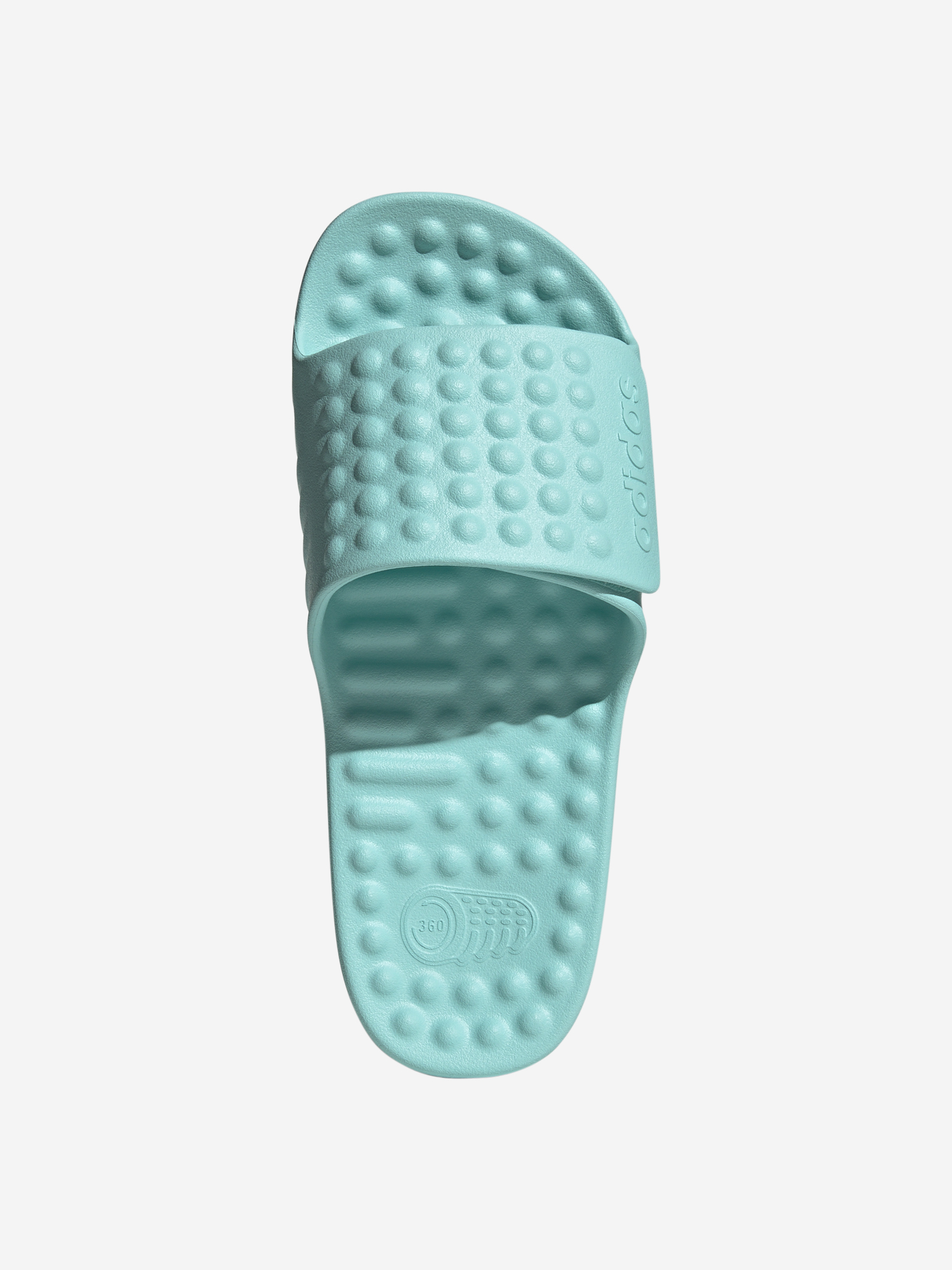 фото Шлепанцы женские adidas adissage 360 rec, зеленый