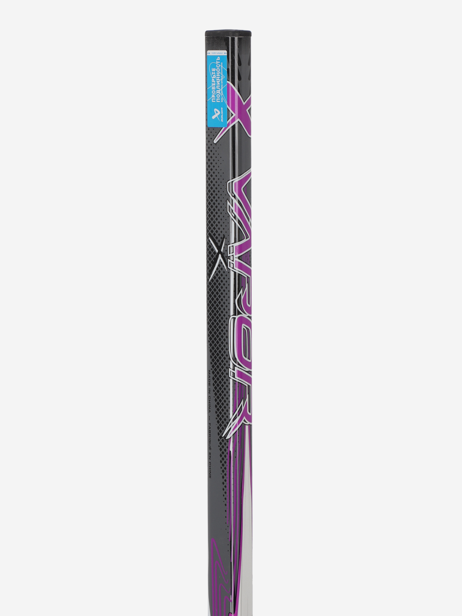 фото Клюшка хоккейная детская bauer vapor youth grip 20(46"), черный