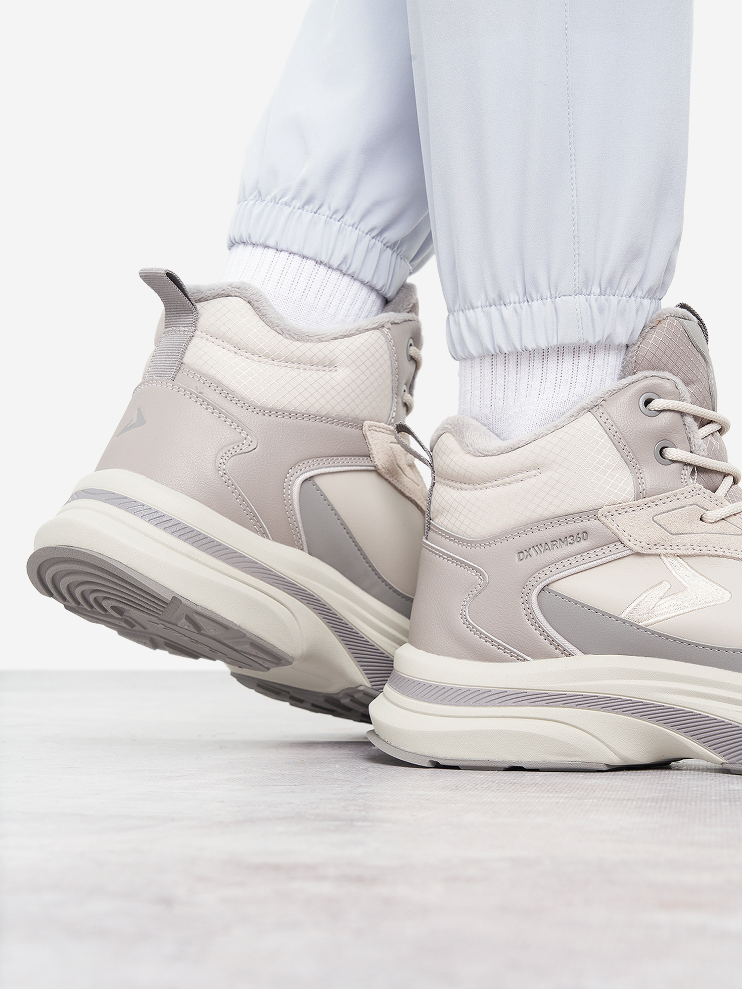 фото Кроссовки утепленные женские demix cinzia 5 mid wtr, серый