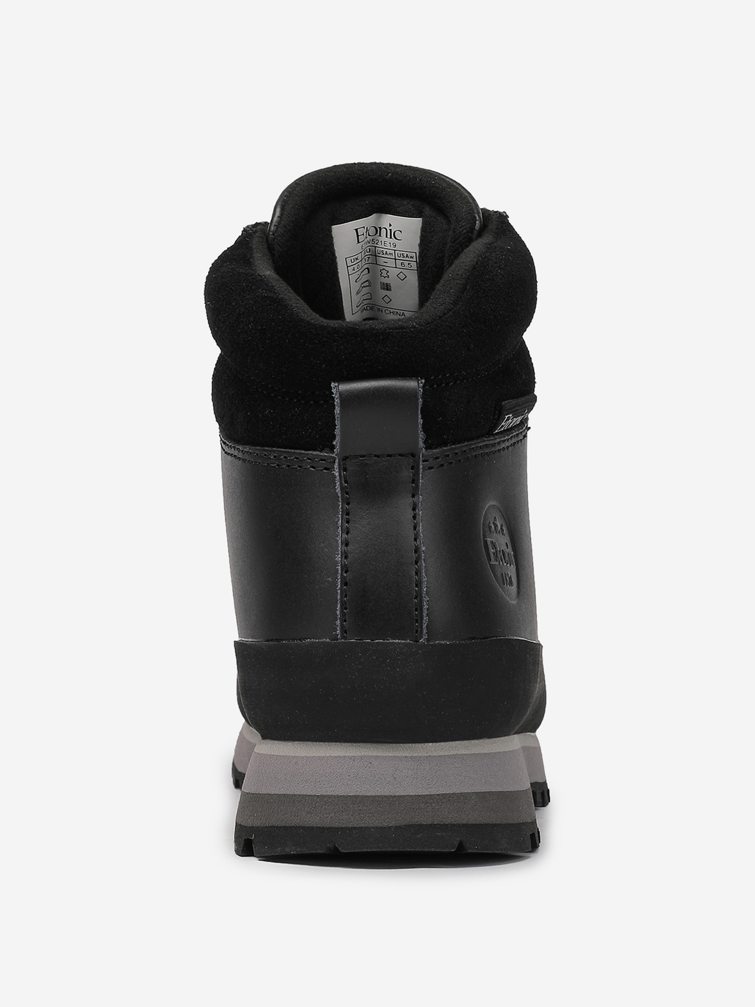 фото Ботинки утепленные женские etonic lorena, черный