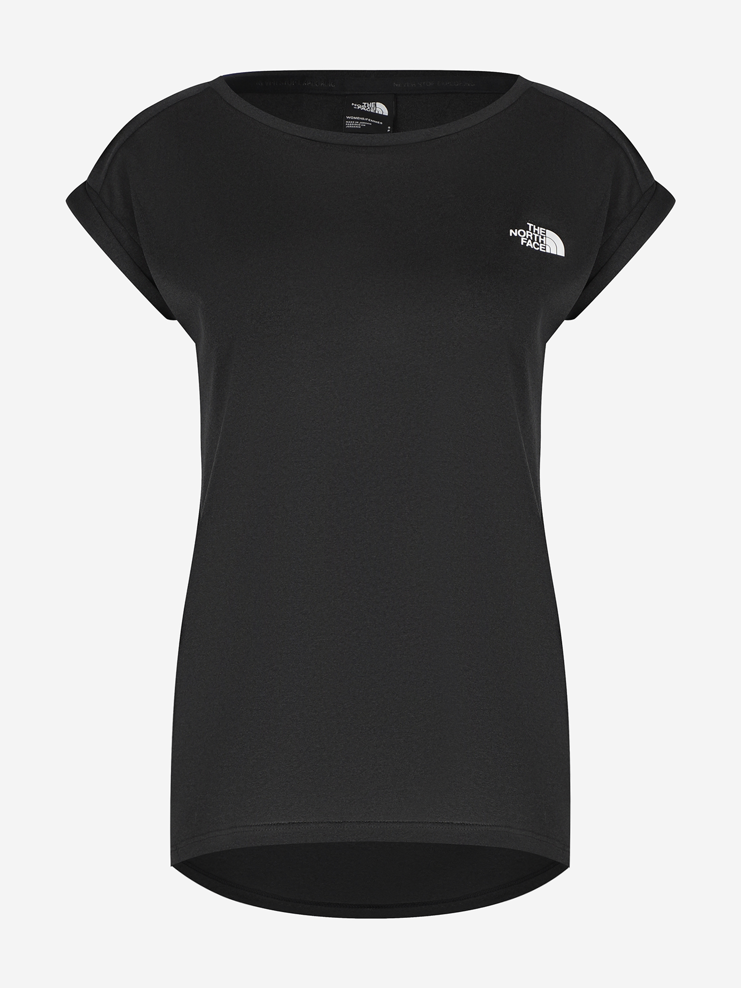 фото Футболка женская the north face tanken, черный