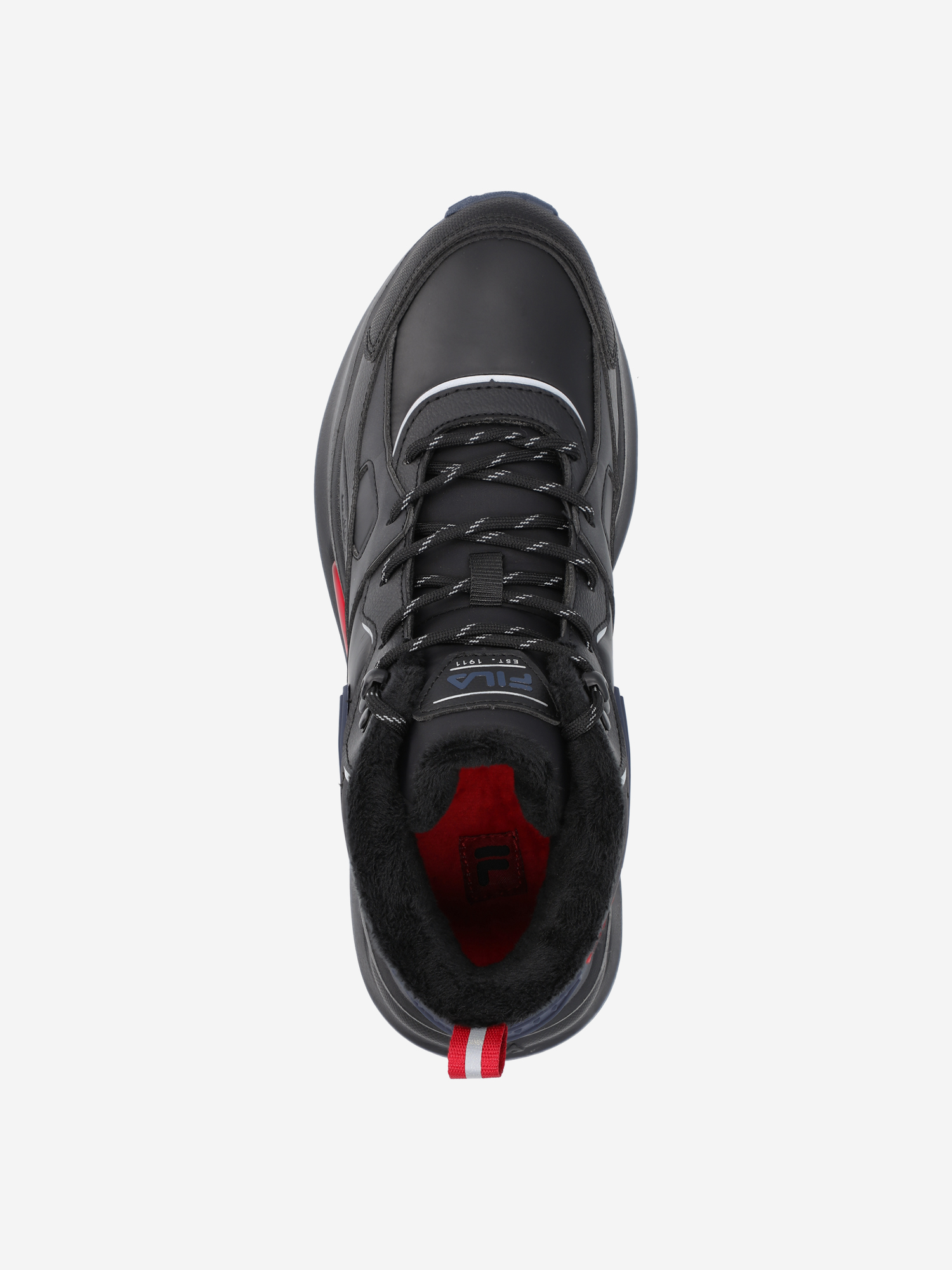 фото Кроссовки утепленные для мальчиков fila explore mid, черный