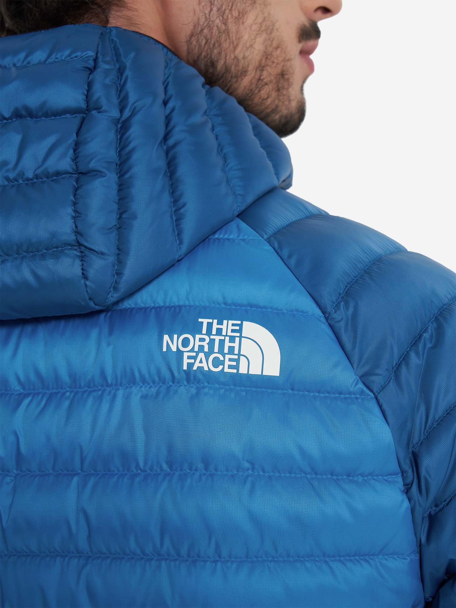 фото Пуховик мужской the north face bettaforca, голубой