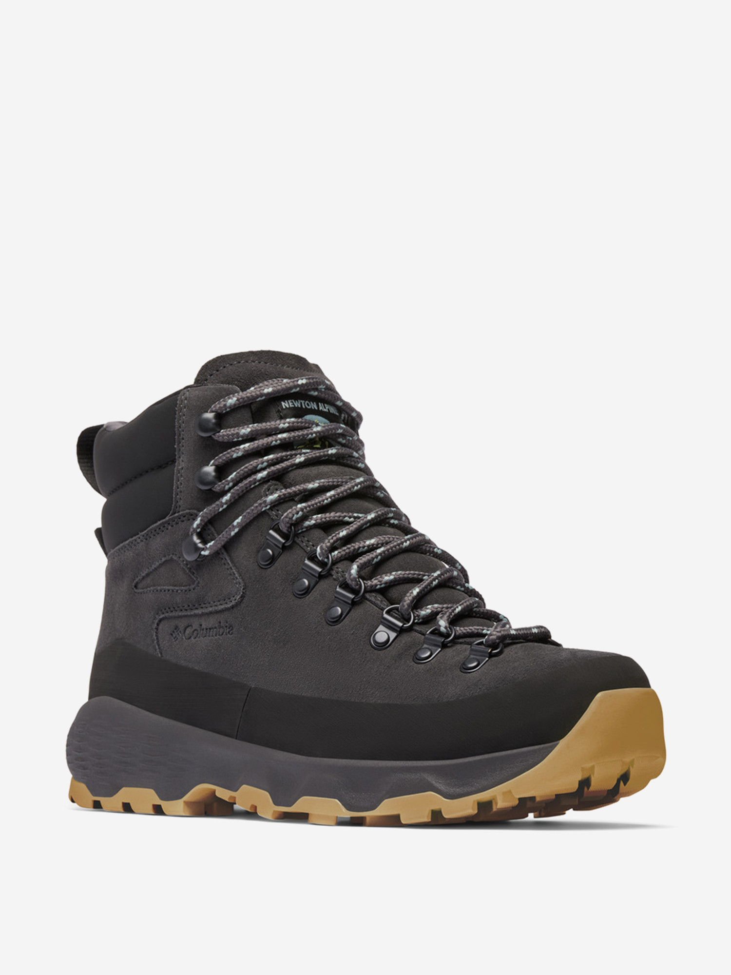 фото Ботинки мужские columbia newton alpine pt, черный