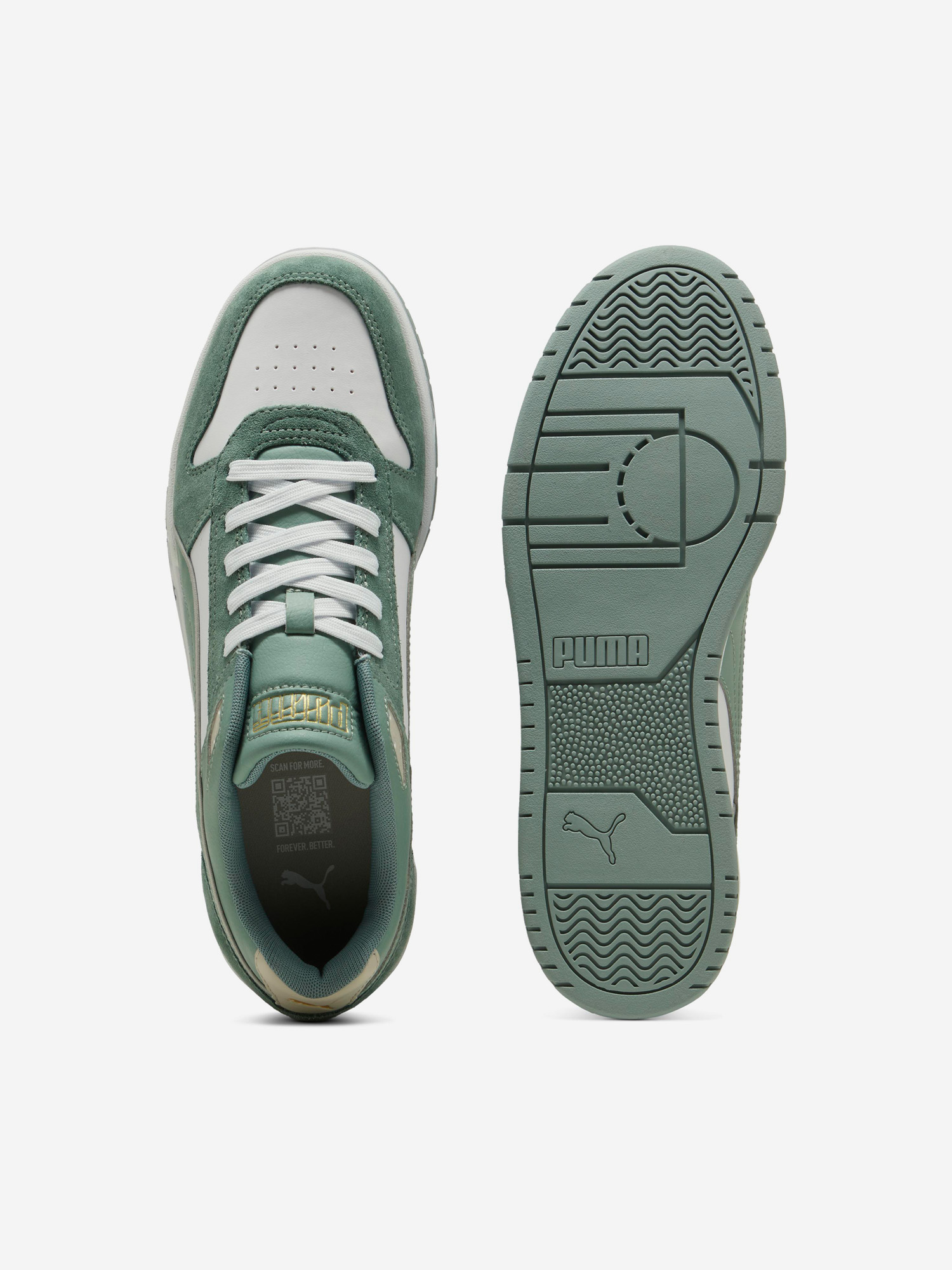 фото Кеды мужские puma rbd game low sd, зеленый