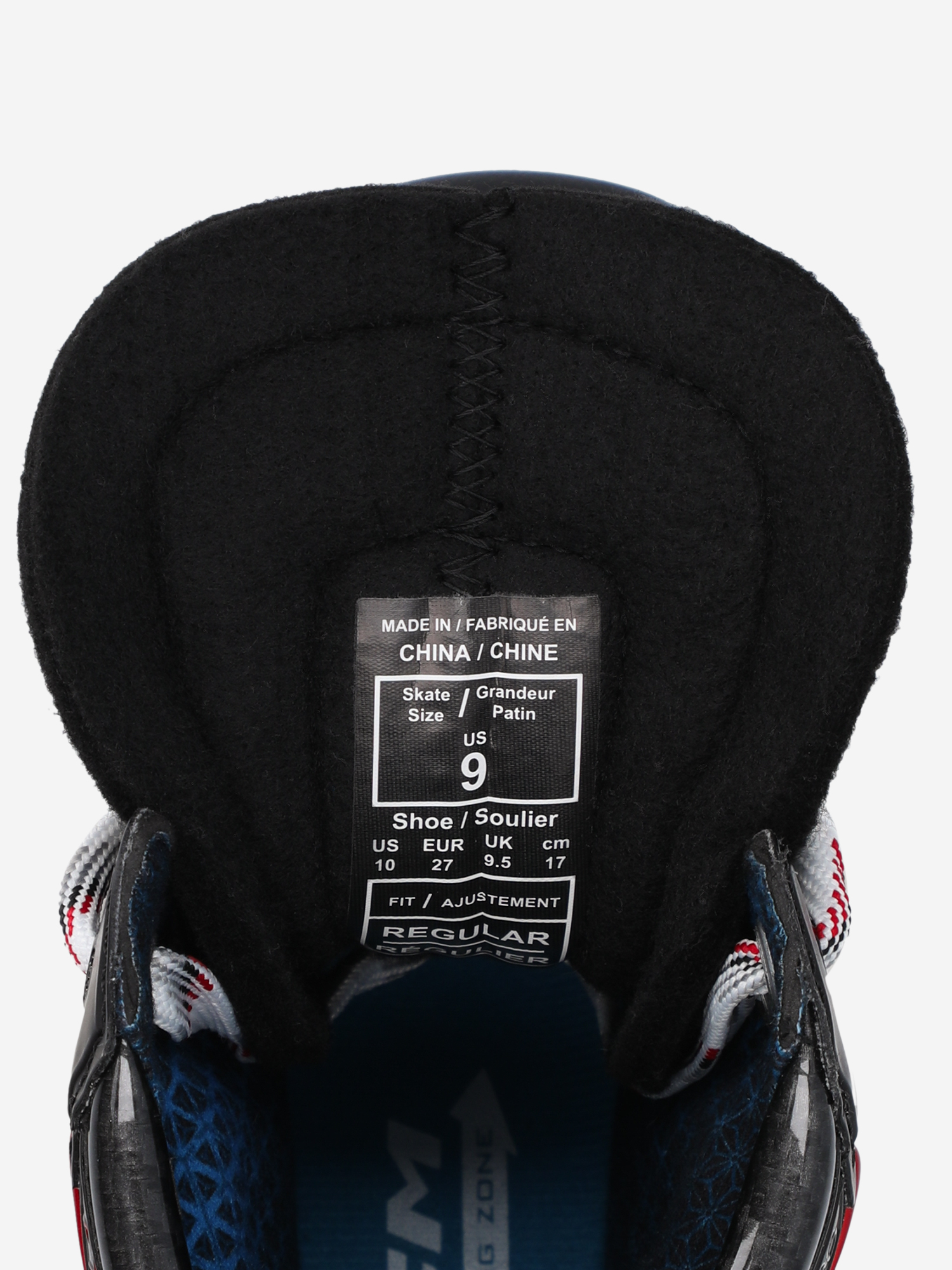 фото Коньки хоккейные детские ccm sk jetspeed 890 yth regular, черный