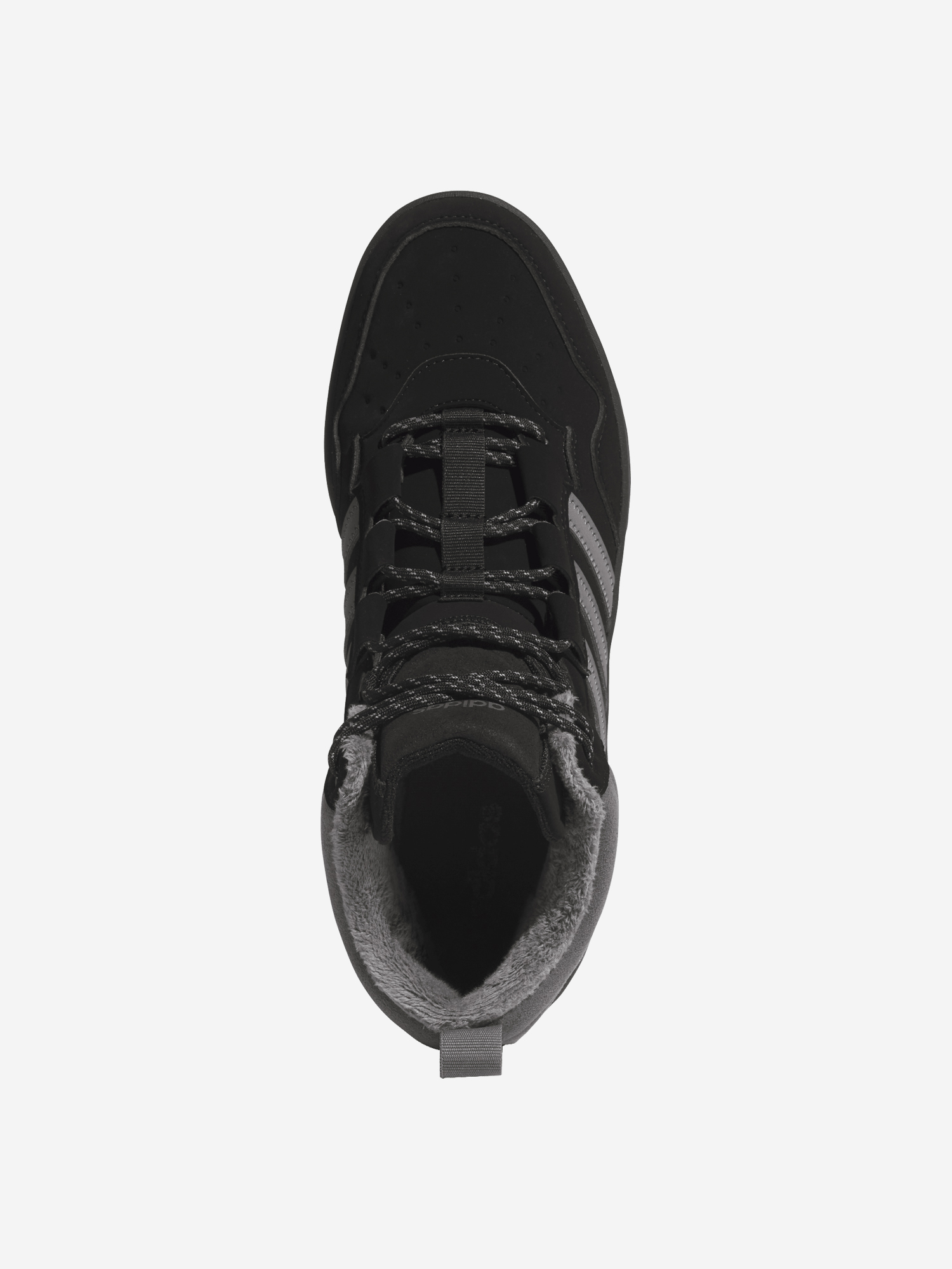 фото Кеды мужские adidas hoops 4.0 mid, черный