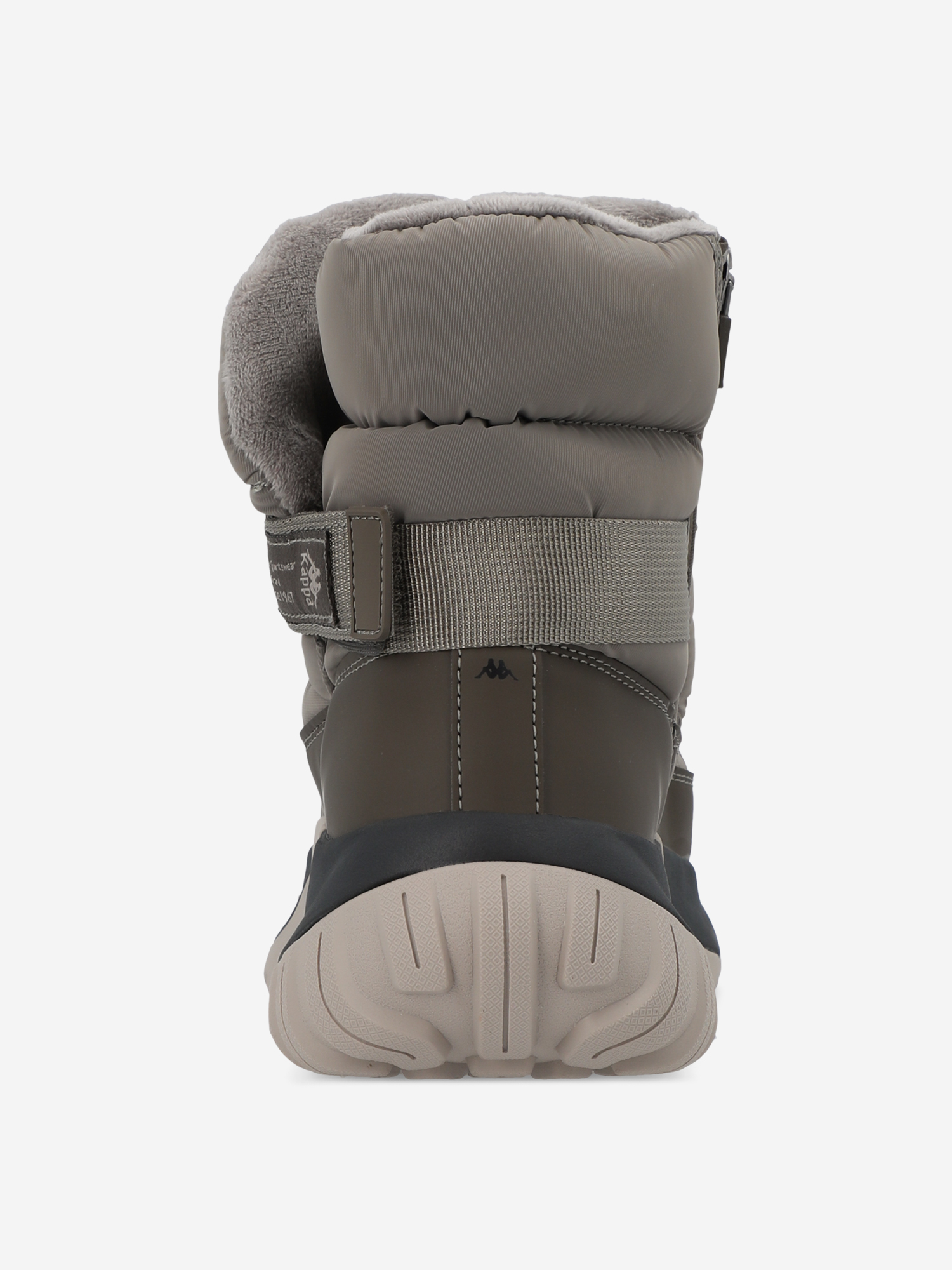 фото Кроссовки утепленные женские kappa giusto mid puffy, серый