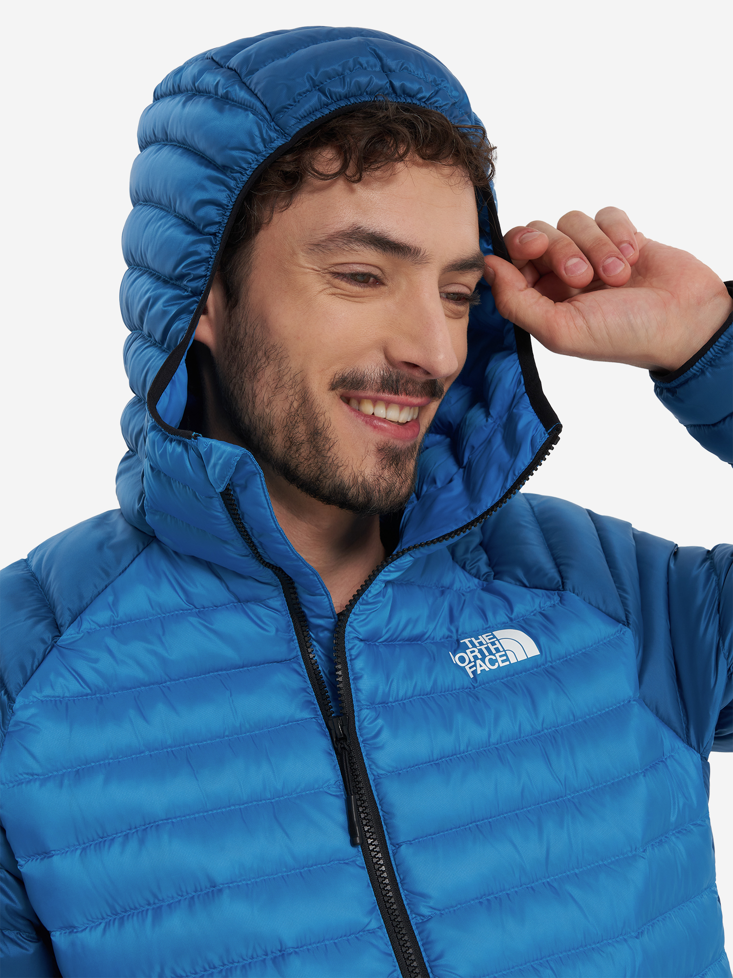 фото Пуховик мужской the north face bettaforca, голубой