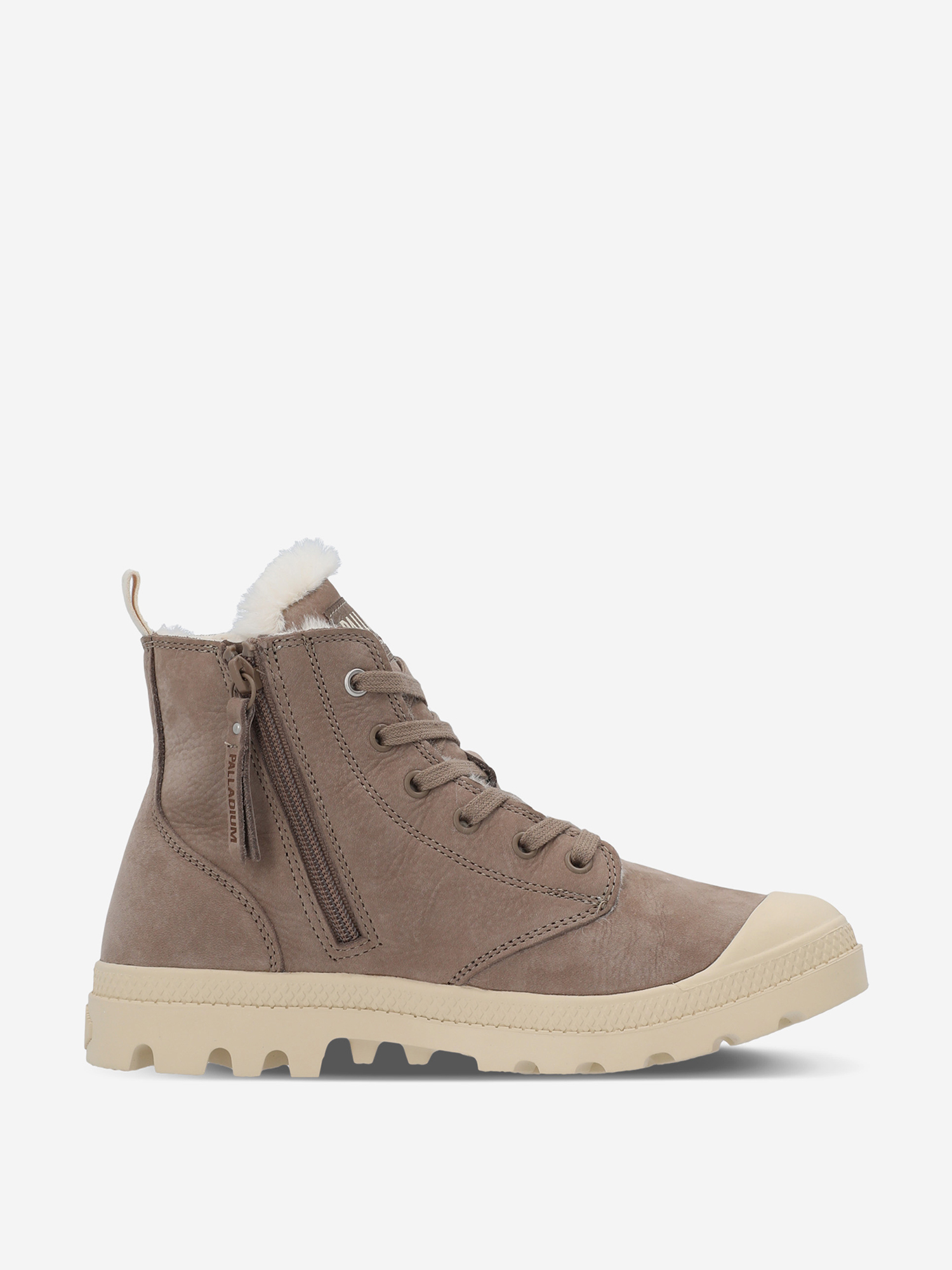 фото Ботинки утепленные женские palladium revolt boot zip, коричневый