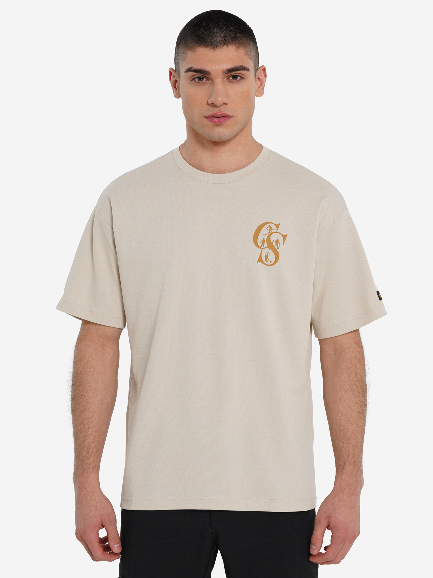 фото Футболка мужская columbia csc heritage graphic tee, серый
