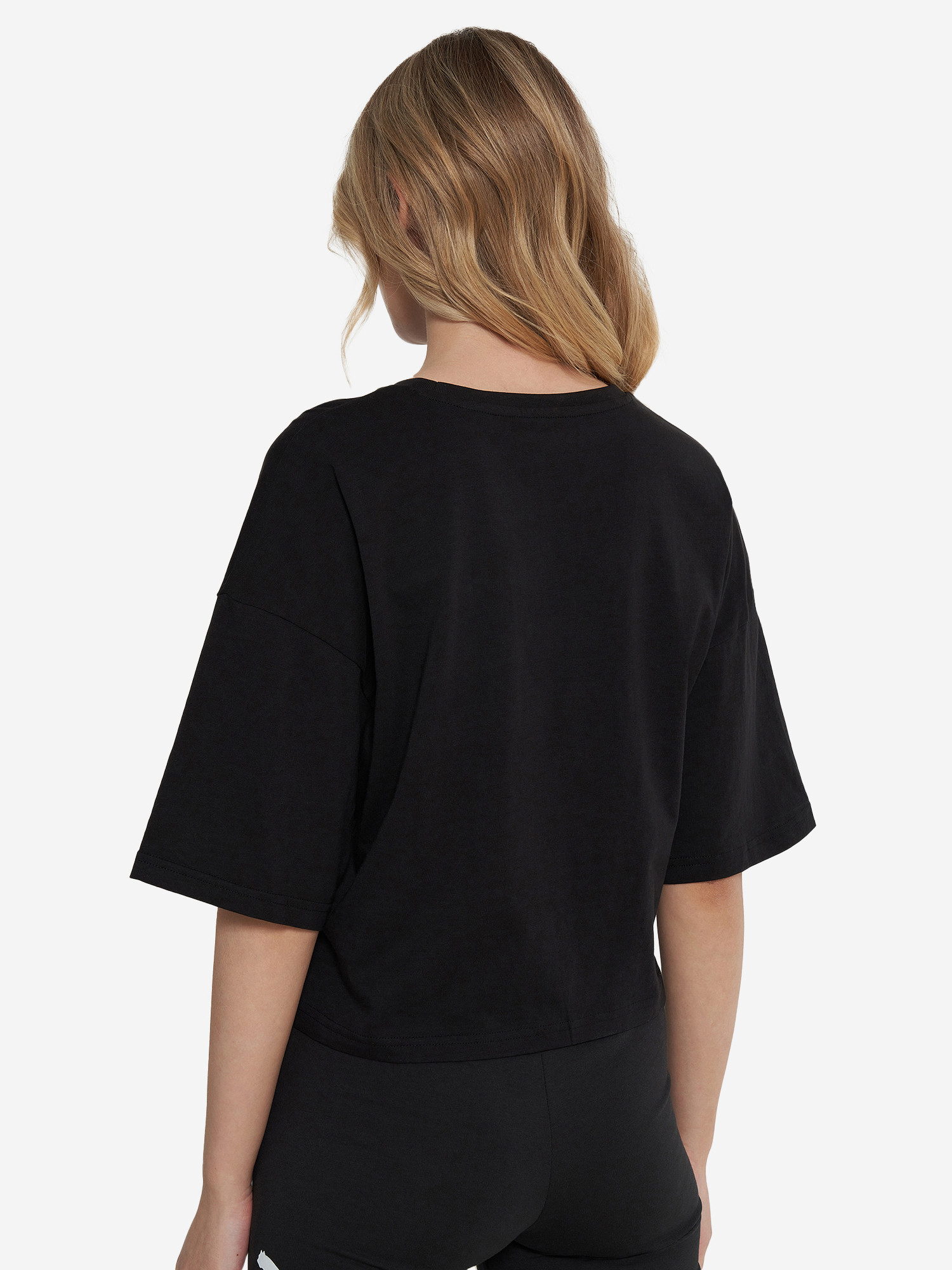 фото Футболка женская puma wardrobe ess, черный