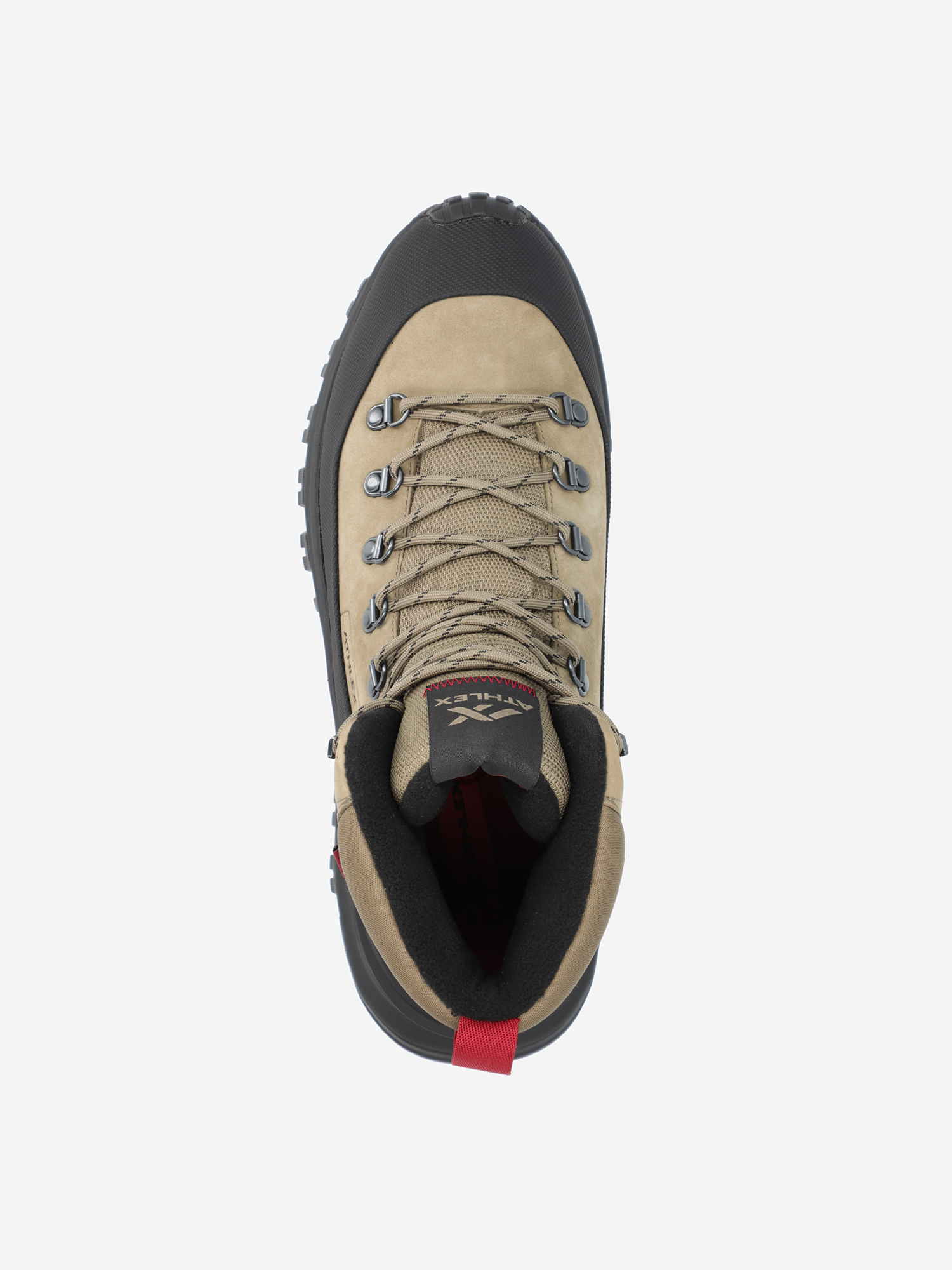 фото Ботинки утепленные мужские athlex defender, зеленый