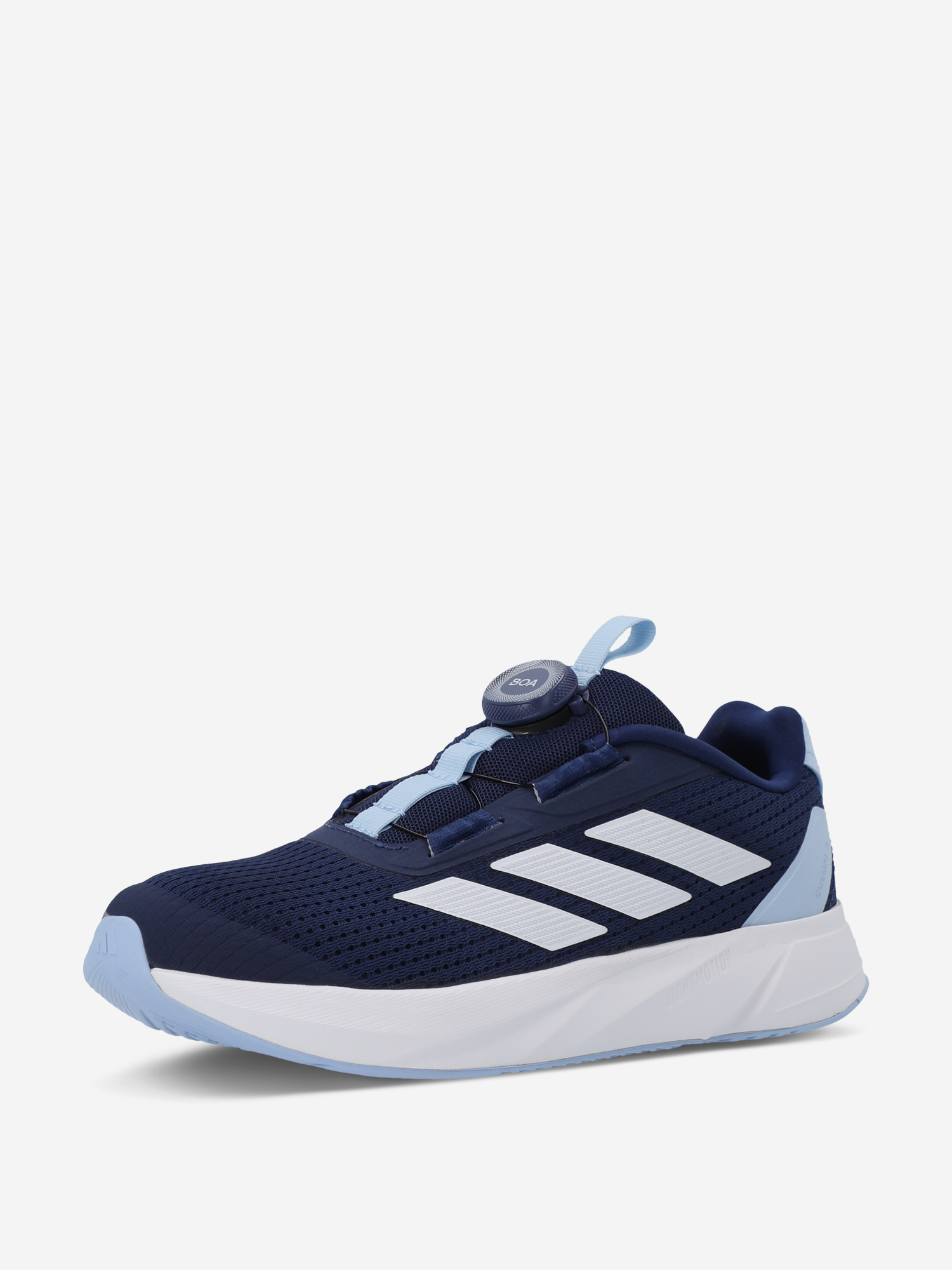 фото Кроссовки для девочек adidas duramo sl boa k, синий