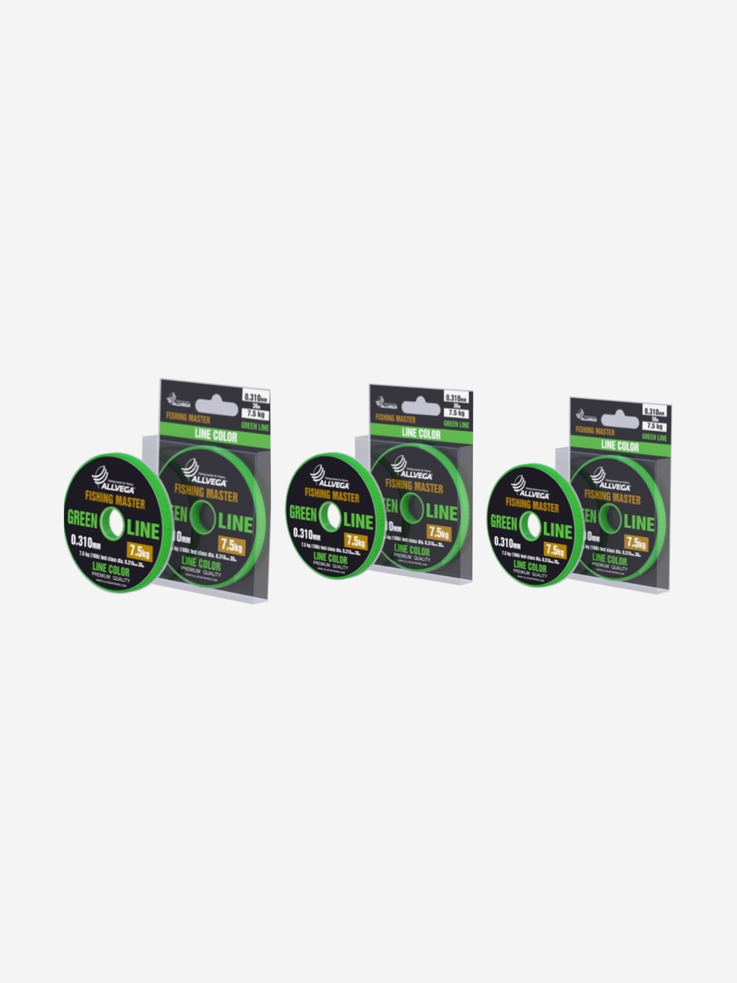 Леска монофильная ALLVEGA "Fishing Master" 30м 0,310мм (7,5кг) зеленая. Набор 3 штуки., Зеленый
Леска монофильная ALLVEGA "Fishing Master" 30м 0,310мм (7,5кг) зеленая. Набор 3 штуки., Зеленый