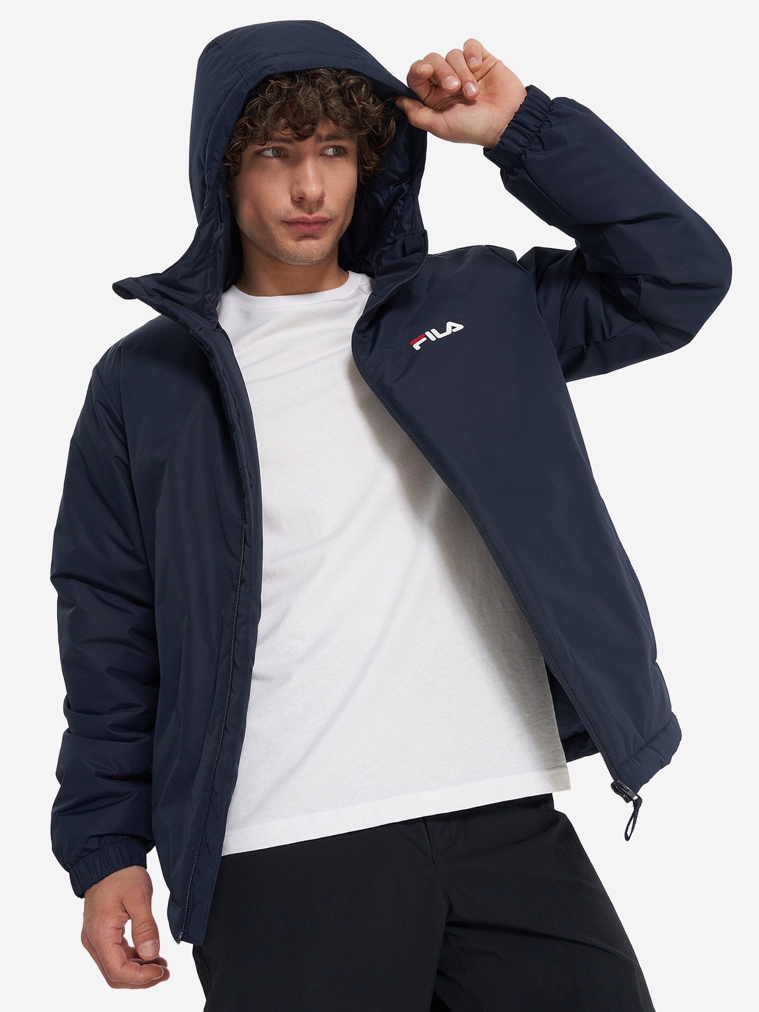 фото Куртка утепленная мужская fila, синий