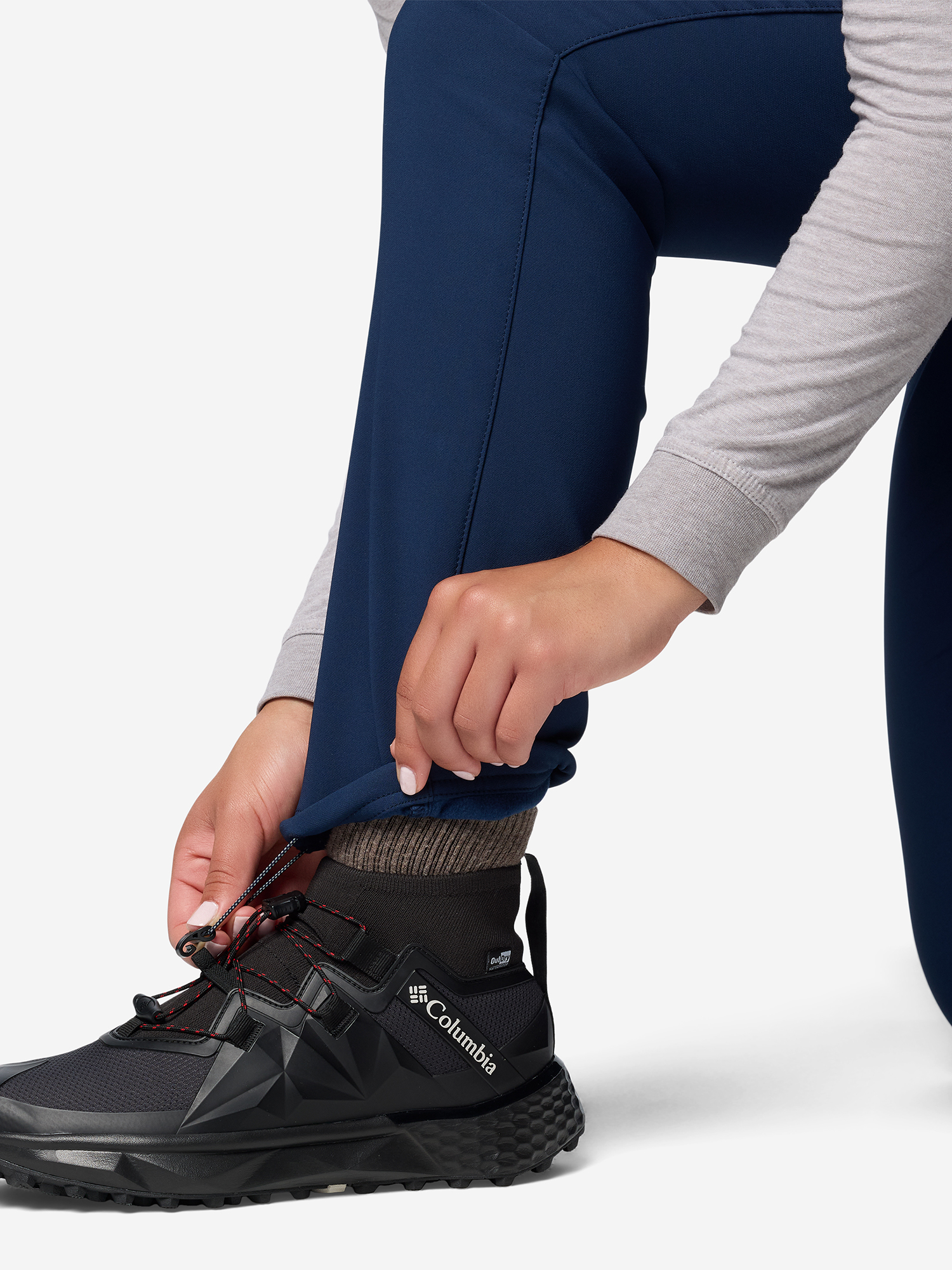фото Брюки женские columbia back beauty high-rise pant, синий
