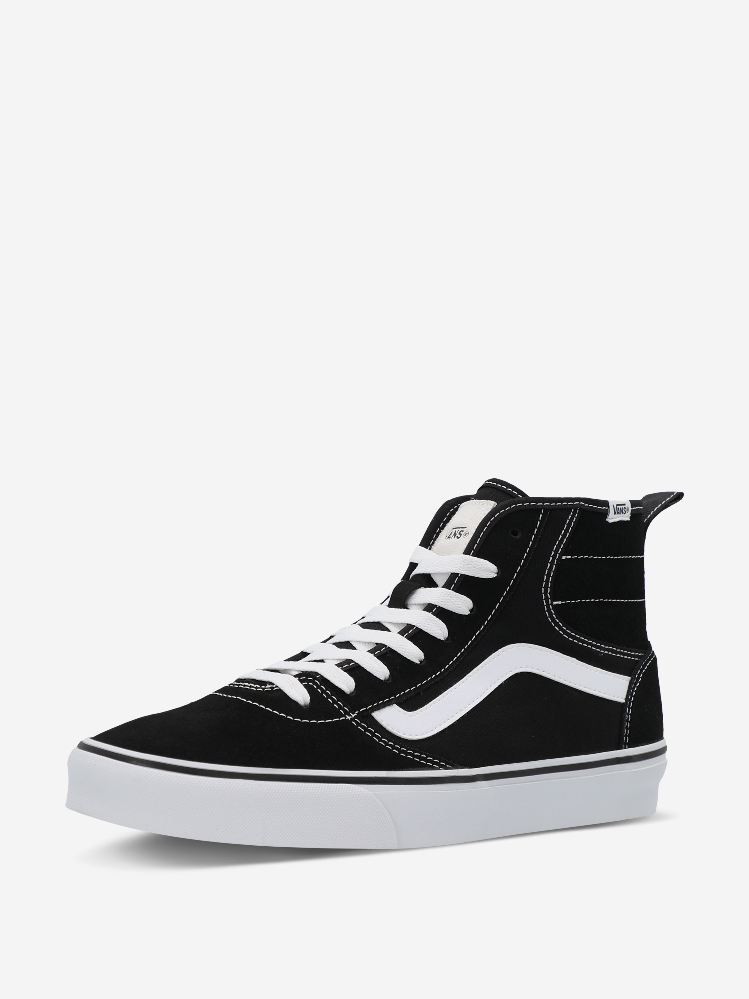 фото Кеды мужские vans ashwood hi decon, черный