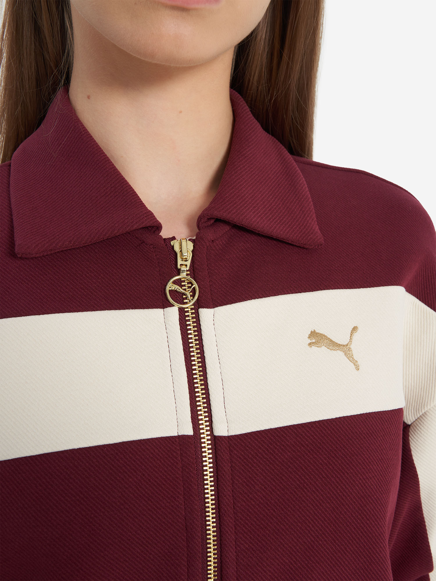 фото Толстовка женская puma t7, красный
