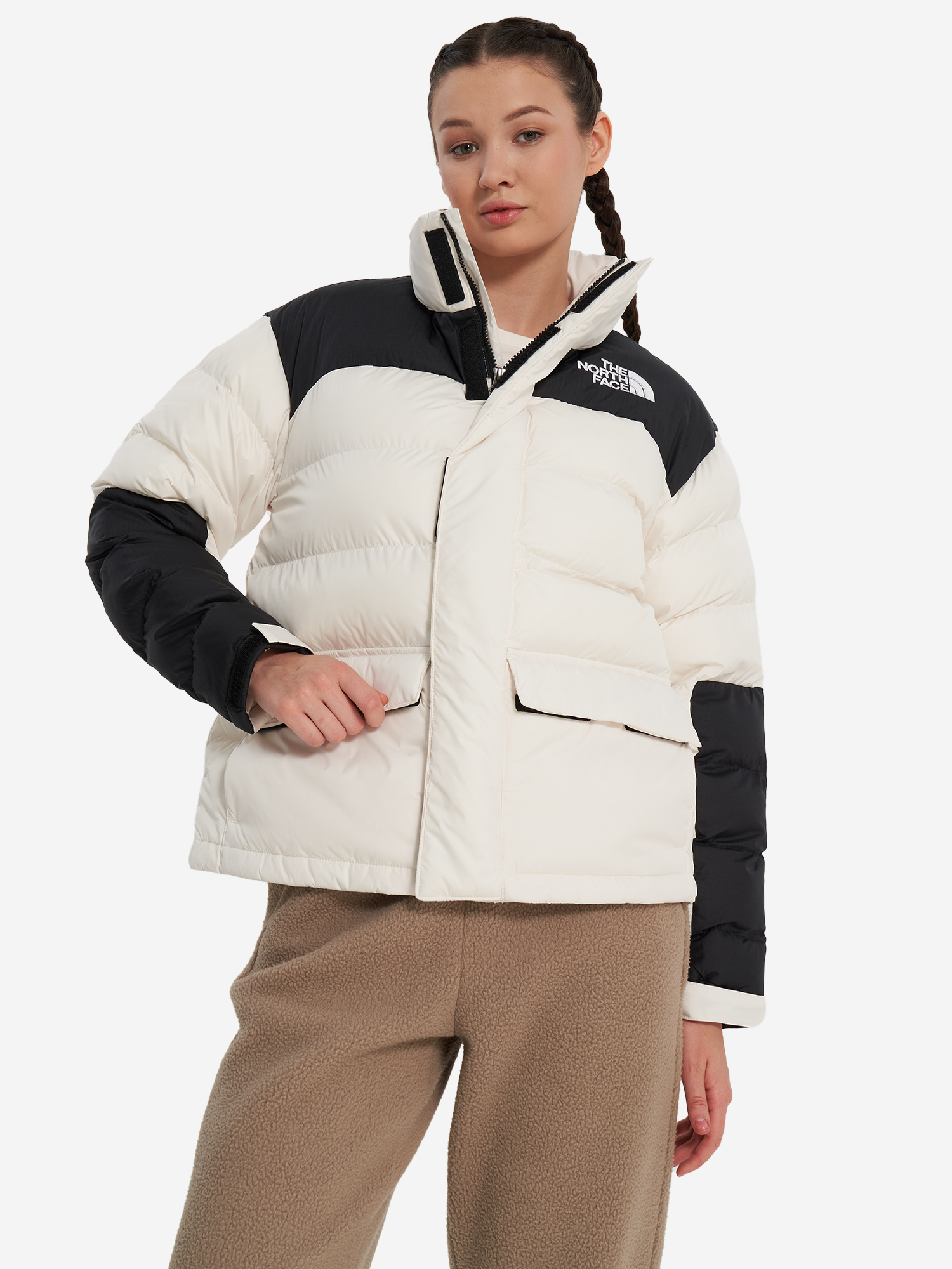 фото Куртка утепленная женская the north face limbara, бежевый