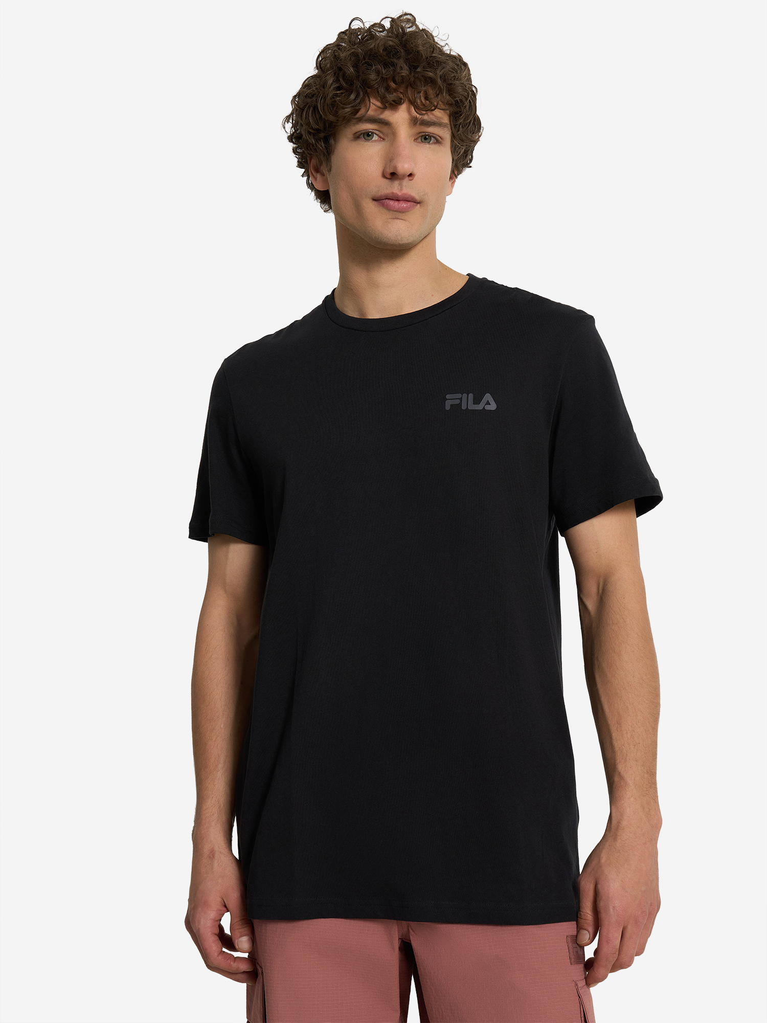 фото Футболка мужская fila essentials, черный