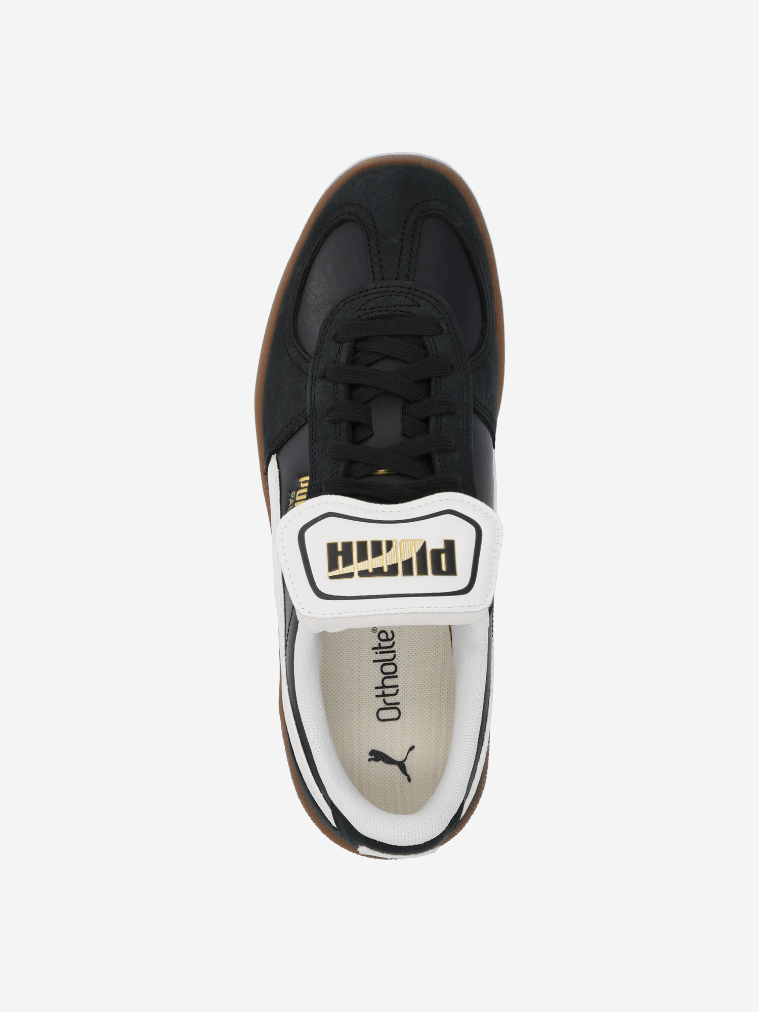 фото Кеды женские puma palermo premium, черный
