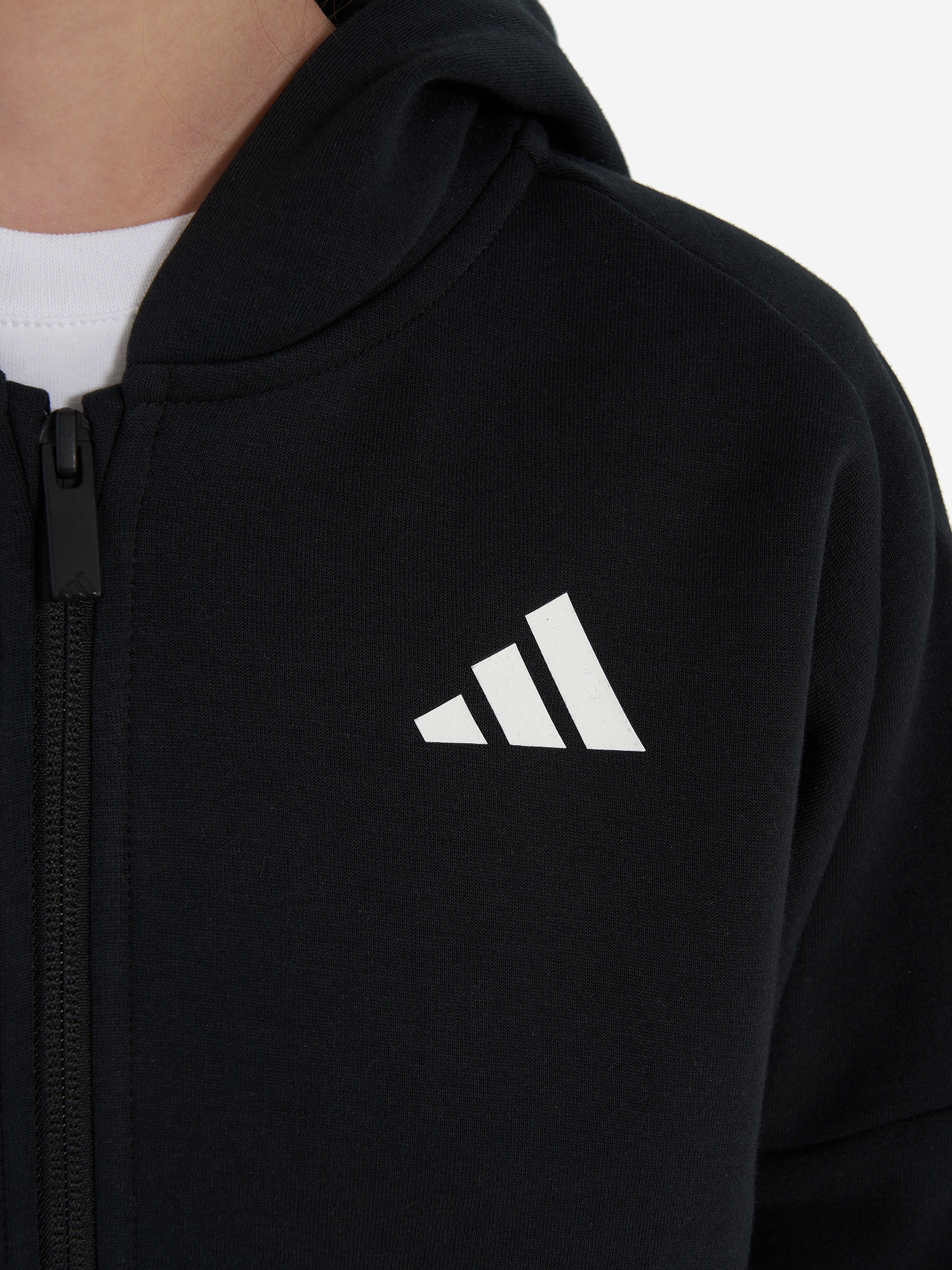 фото Толстовка для девочек adidas, черный