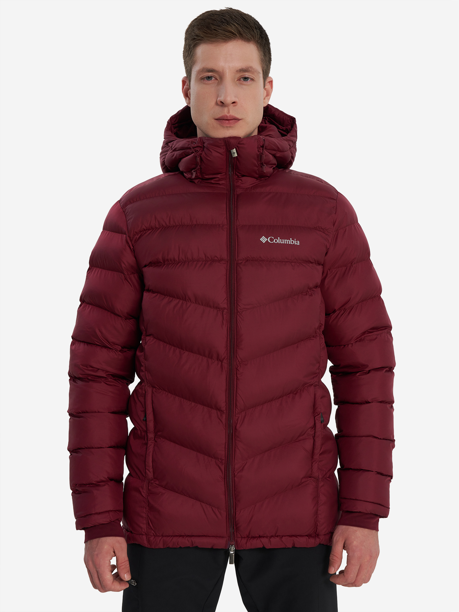 фото Пуховик мужской columbia youngberg ii insulated jacket, красный