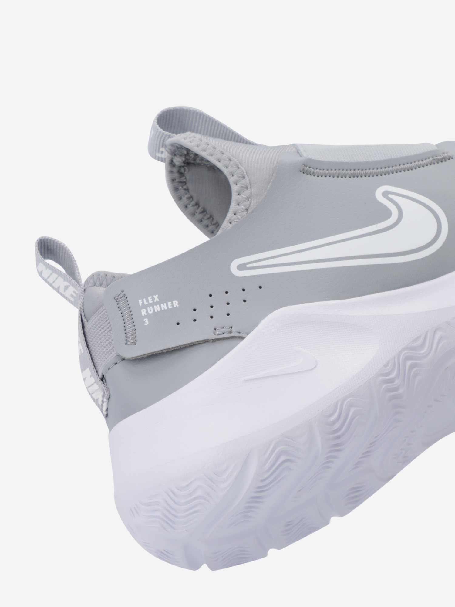 фото Кроссовки детские nike flex runner 3, серый