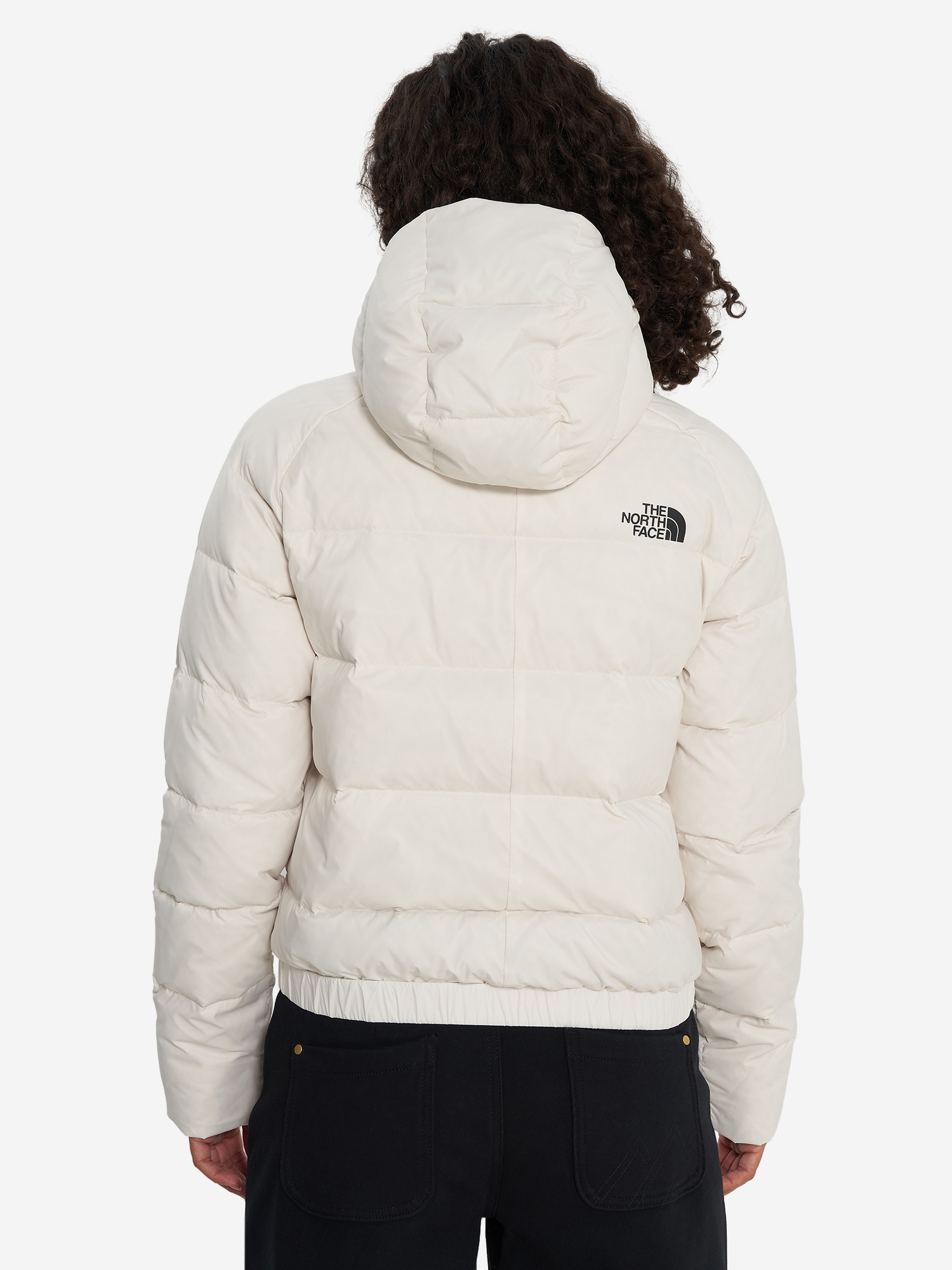 фото Пуховик женский the north face hyalite, бежевый